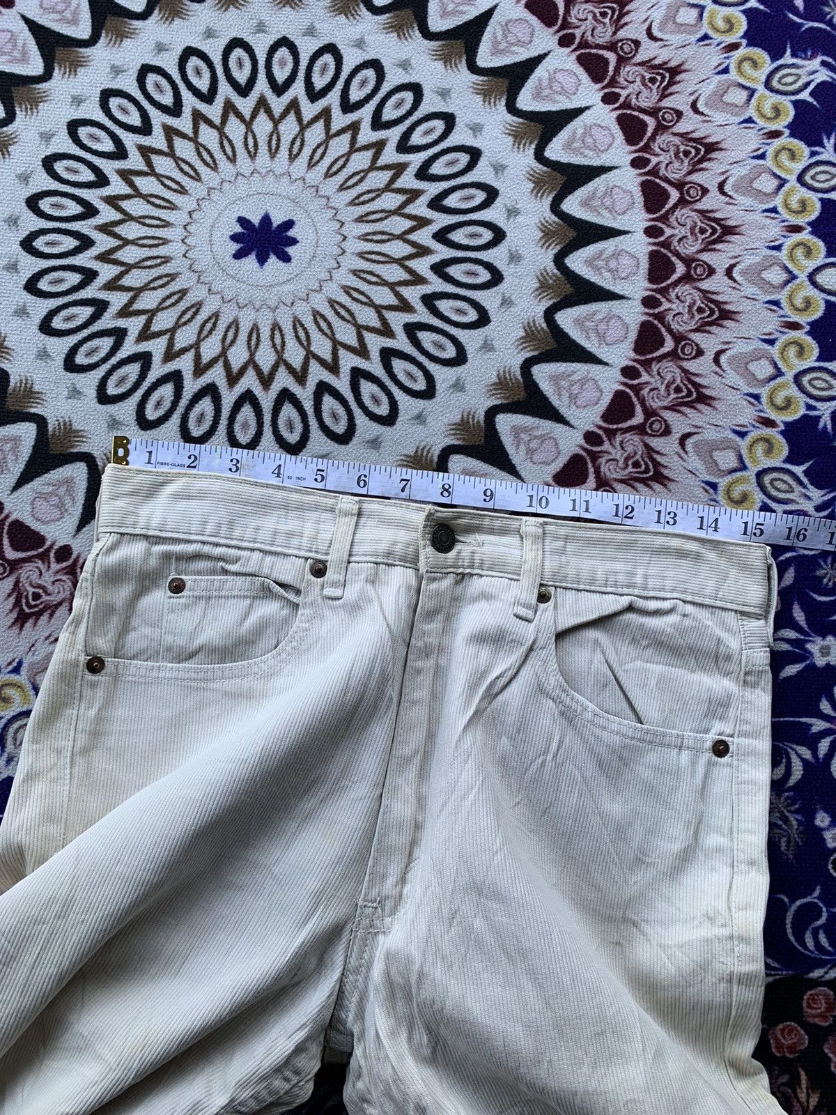 Levi's Vintage Levis Big E 513 - 1121 Corduroy Pants Size US 31 - 17 Thumbnail