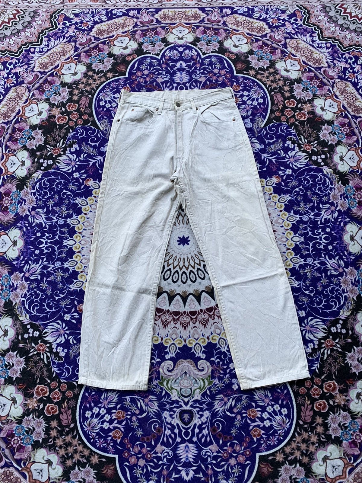 Levi's Vintage Levis Big E 513 - 1121 Corduroy Pants Size US 31 - 5 Thumbnail