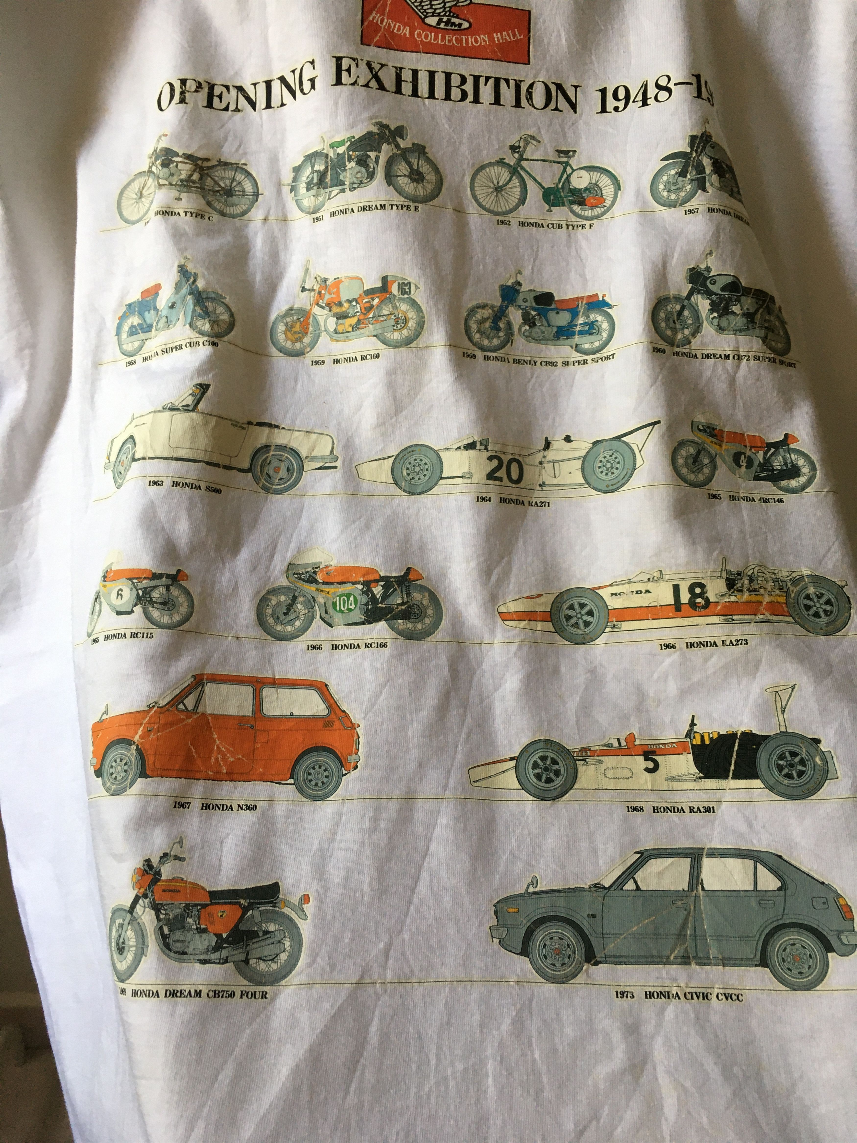 Honda vintage honda exhibition tee Size US M / EU 48-50 / 2 - 2 Thumbnail