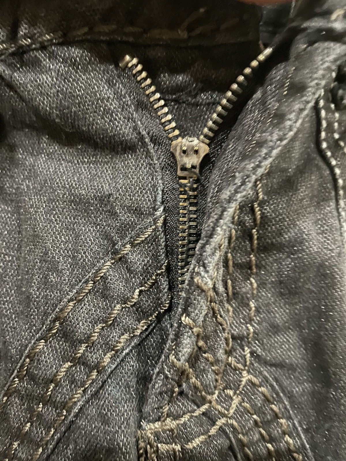 Japanese Brand Kosmo Lupo TKL Distressed Denim Size US 32 / EU 48 - 19 Thumbnail