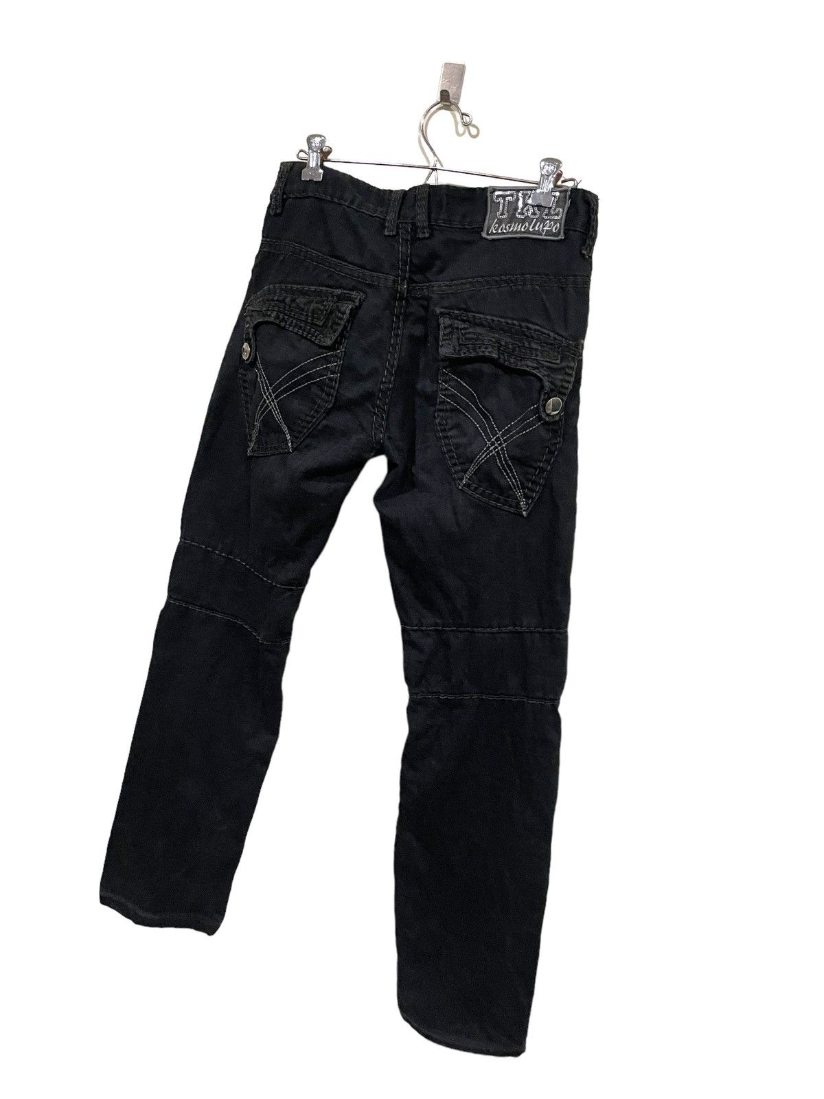 Japanese Brand Kosmo Lupo TKL Distressed Denim Size US 32 / EU 48 - 16 Thumbnail