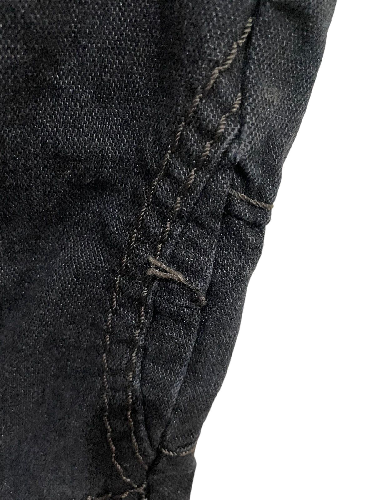 Japanese Brand Kosmo Lupo TKL Distressed Denim Size US 32 / EU 48 - 11 Thumbnail