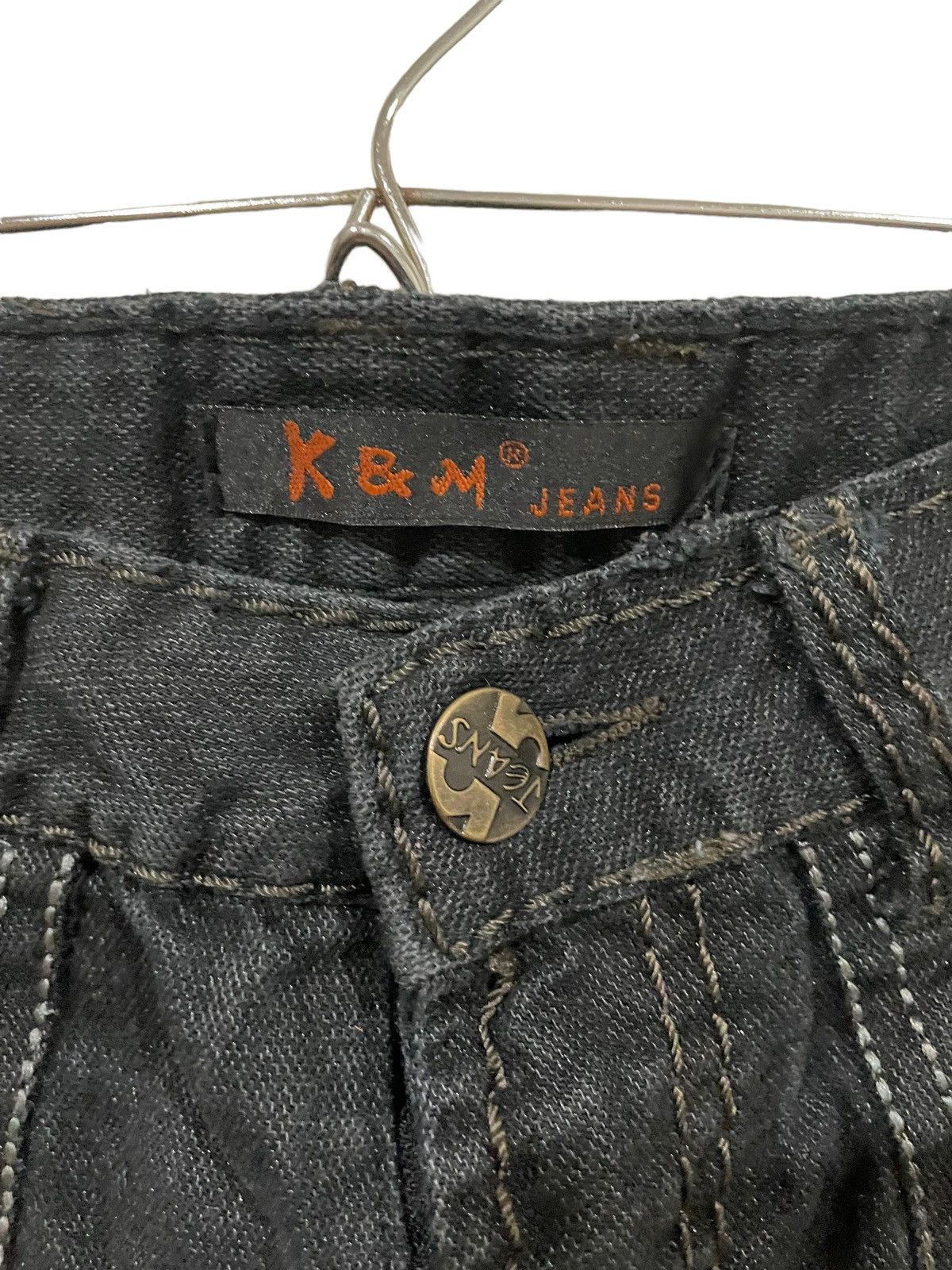 Japanese Brand Kosmo Lupo TKL Distressed Denim Size US 32 / EU 48 - 10 Thumbnail
