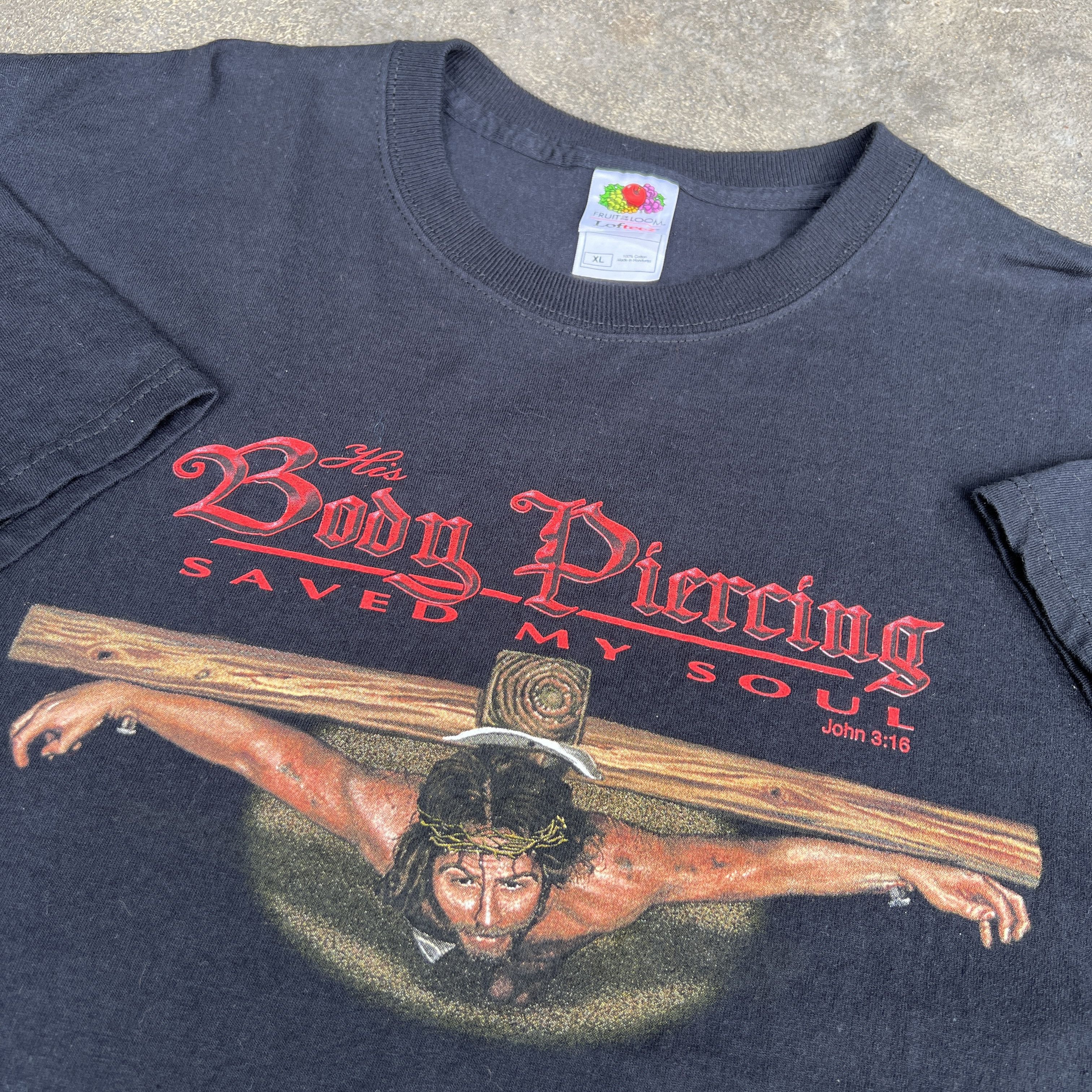 Vintage Vintage Y2K Jesus God Holy Bible Promo Tee XL Size US XL / EU 56 / 4 - 1 Thumbnail