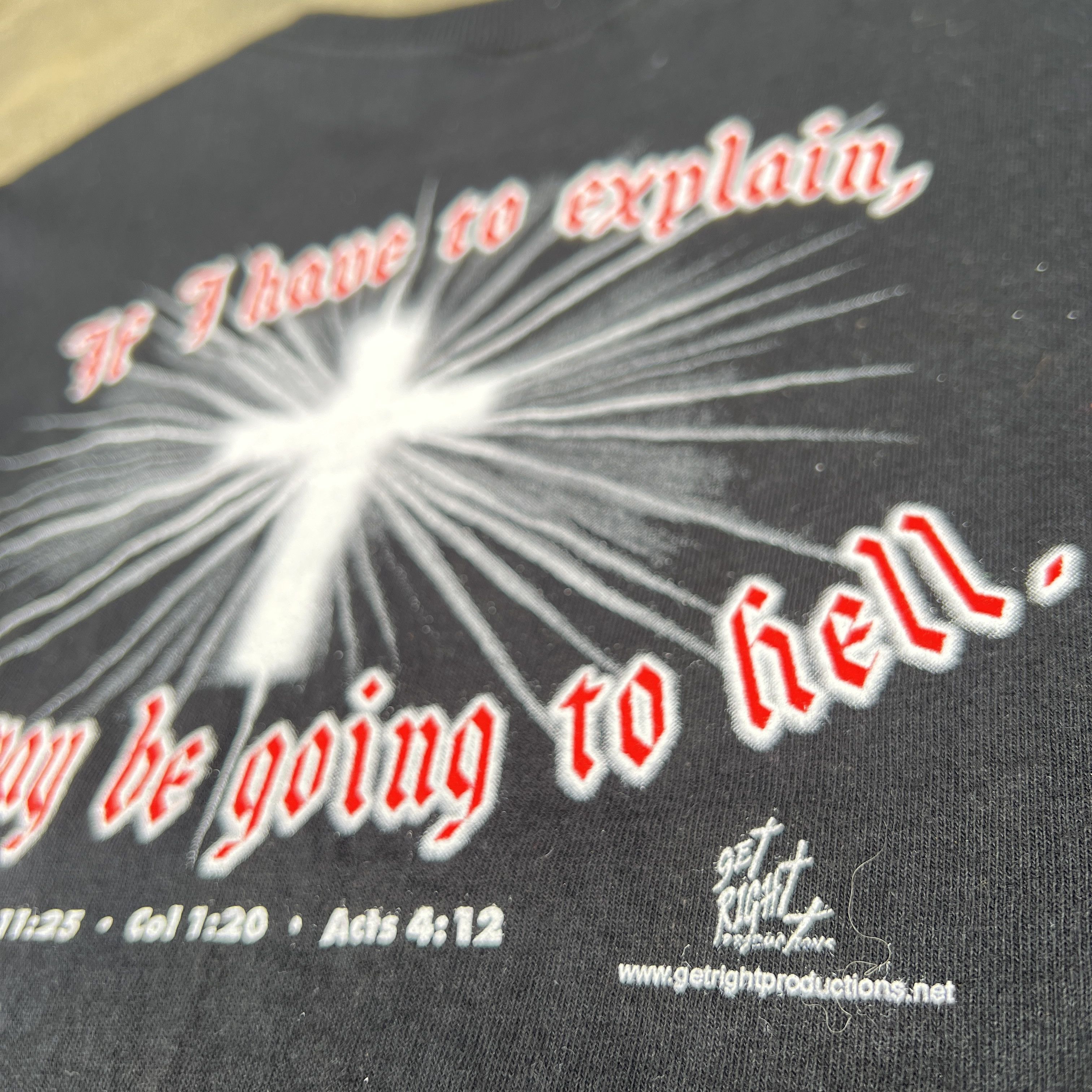 Vintage Vintage Y2K Jesus God Holy Bible Promo Tee XL Size US XL / EU 56 / 4 - 8 Thumbnail