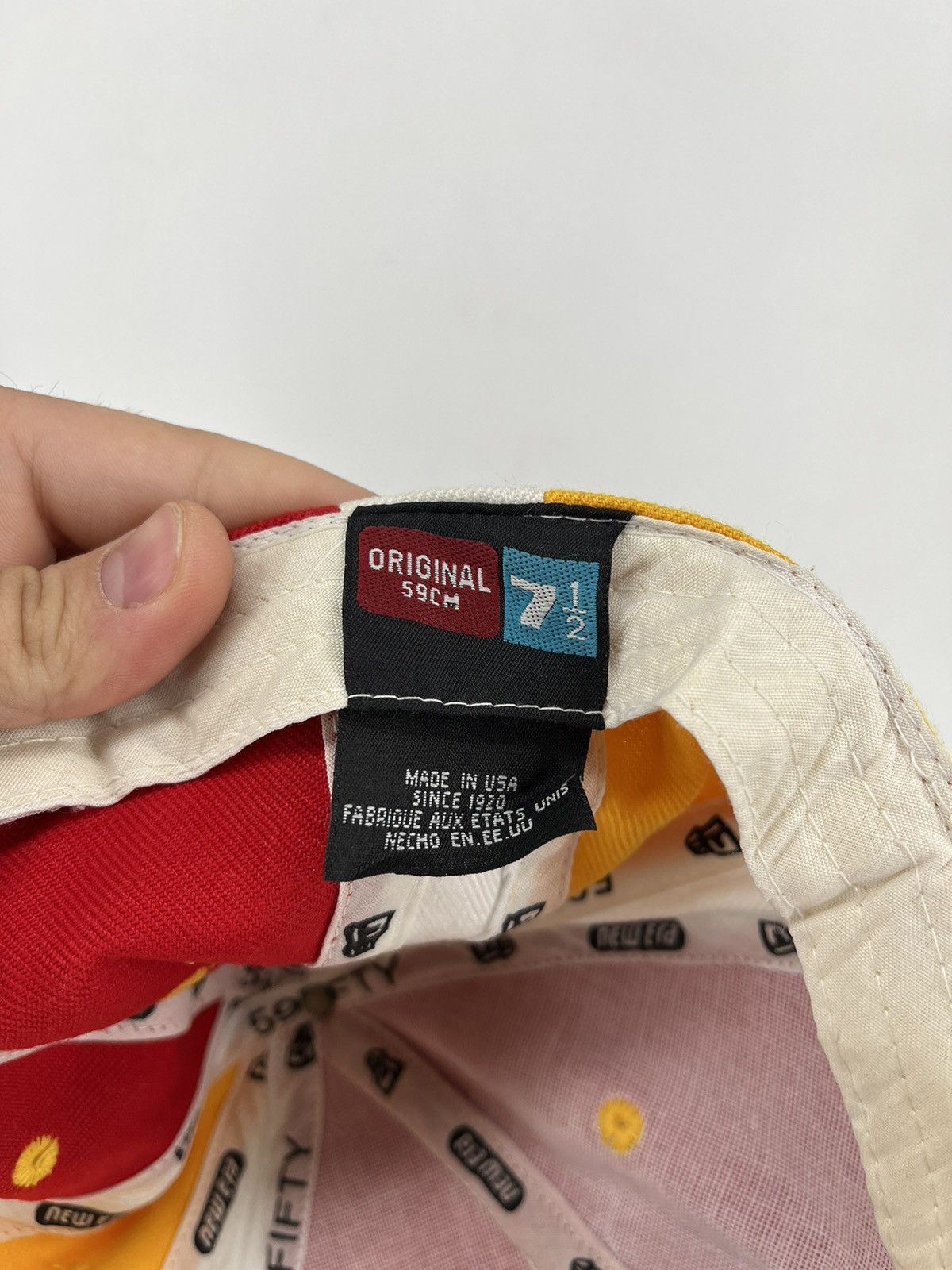 New Era × Vintage Vintage 90s NFL New Era Red Wings Cap Made in USA Size ONE SIZE - 10 Thumbnail