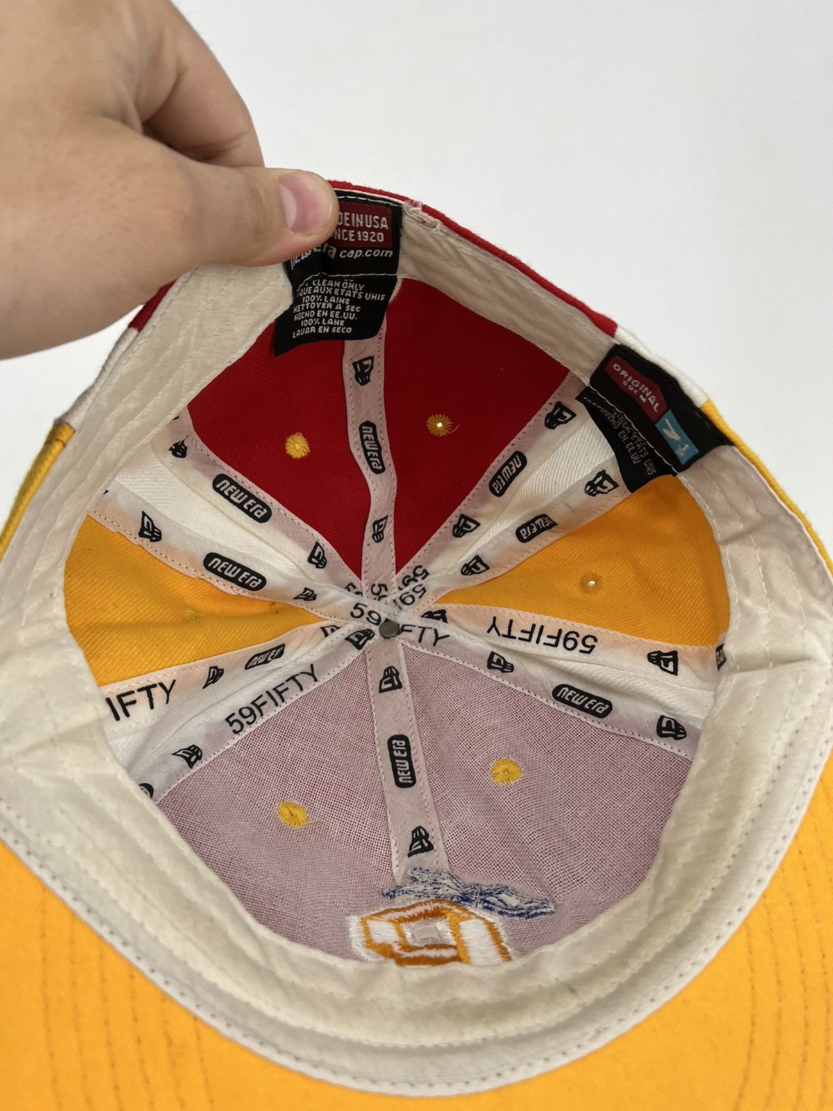 New Era × Vintage Vintage 90s NFL New Era Red Wings Cap Made in USA Size ONE SIZE - 8 Thumbnail
