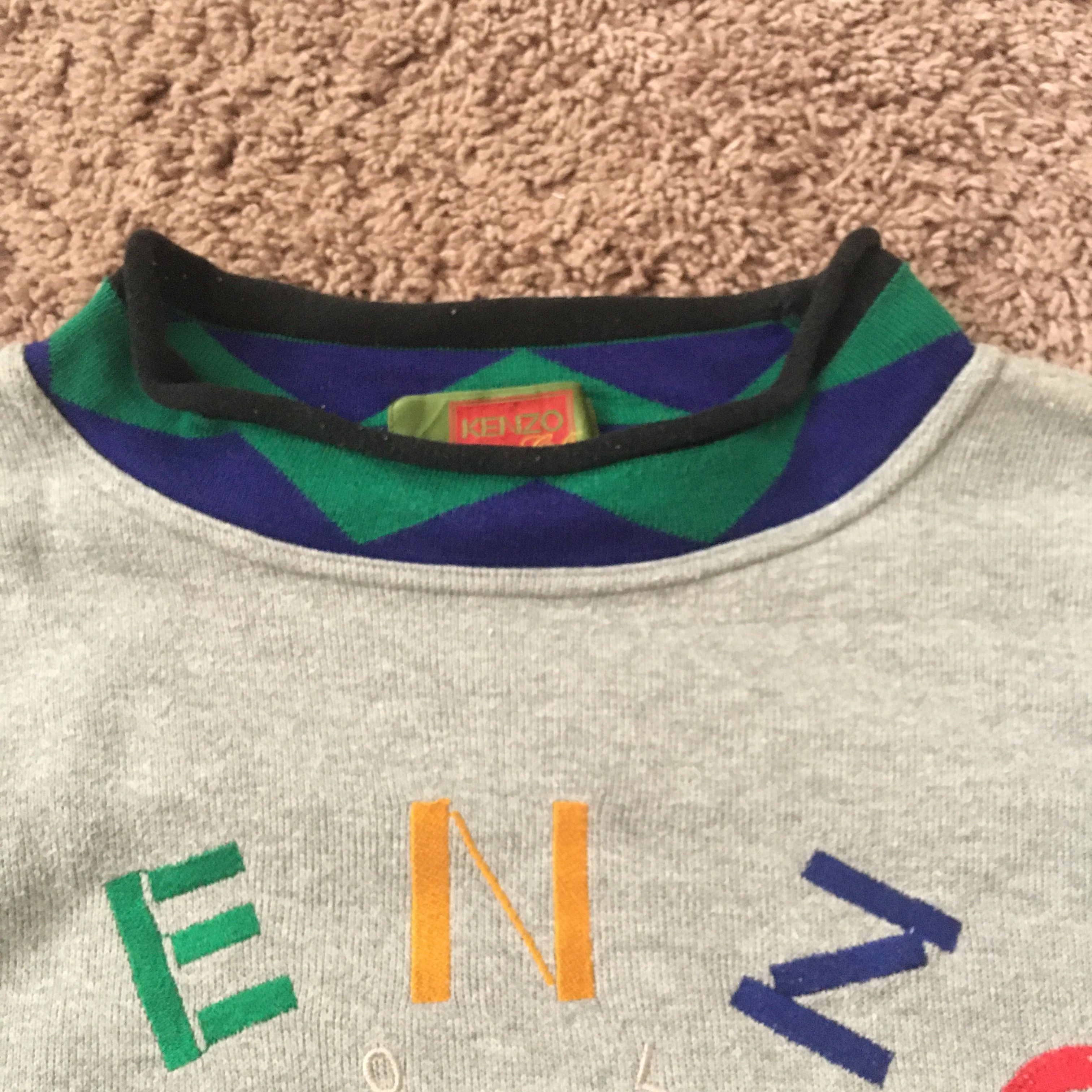 Kenzo kenzo sweatshirt Size US L / EU 52-54 / 3 - 4 Thumbnail