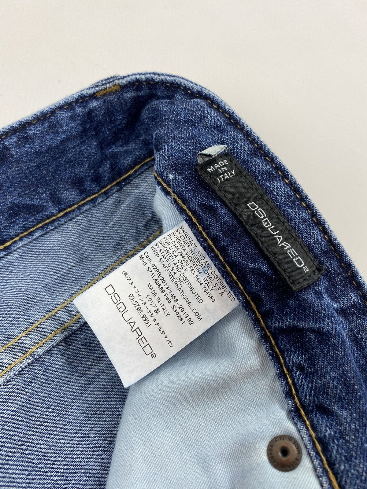 Dsquared2 Dsquared2 Fabric Faded Jeans Pants Size 52 Size US 36 / EU 52 - 9 Thumbnail