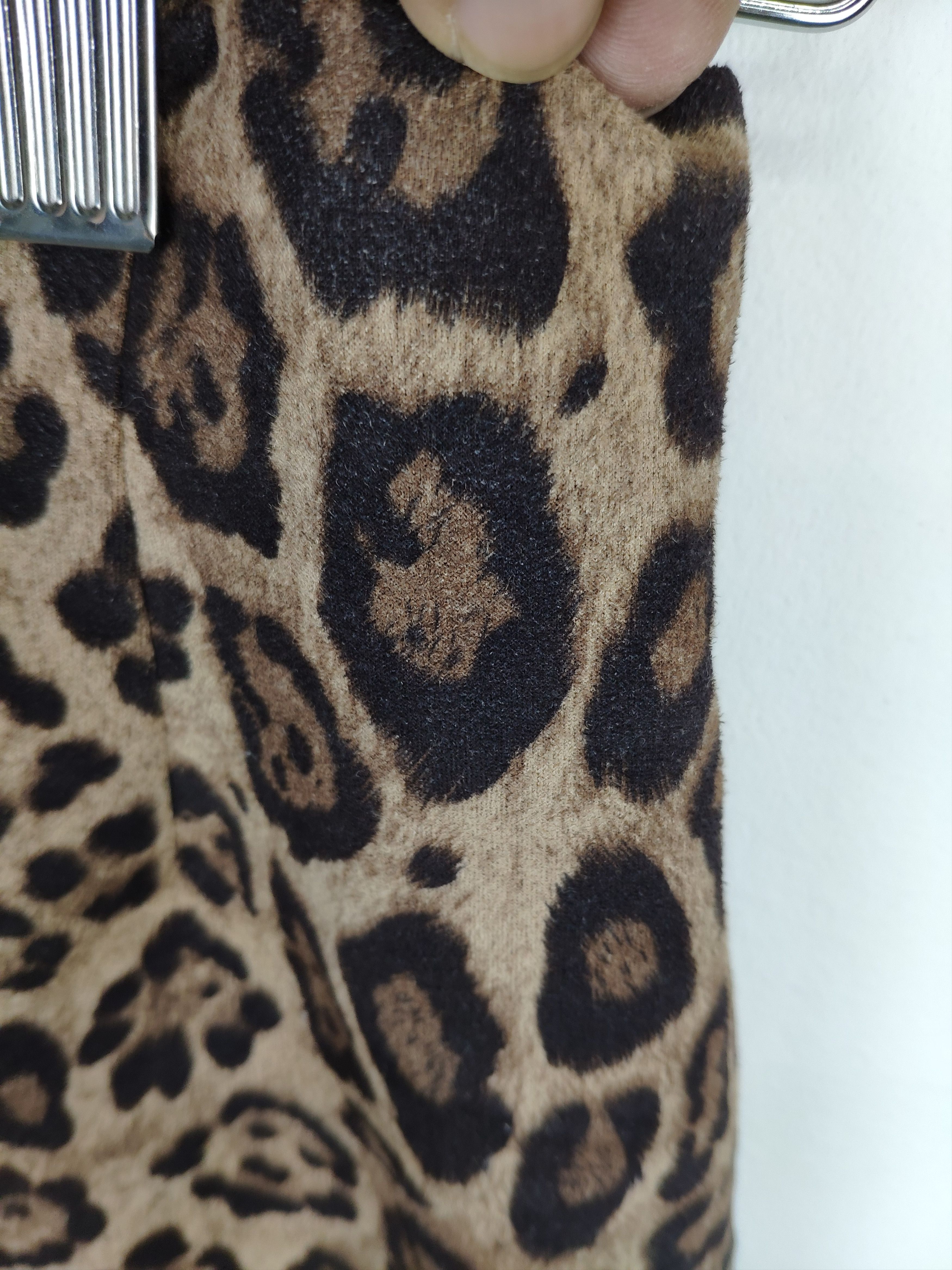Japanese Brand Vintage Leopard Mini Skirt Fullprint Unbranded Size 26" / US 2 / IT 38 - 6 Thumbnail