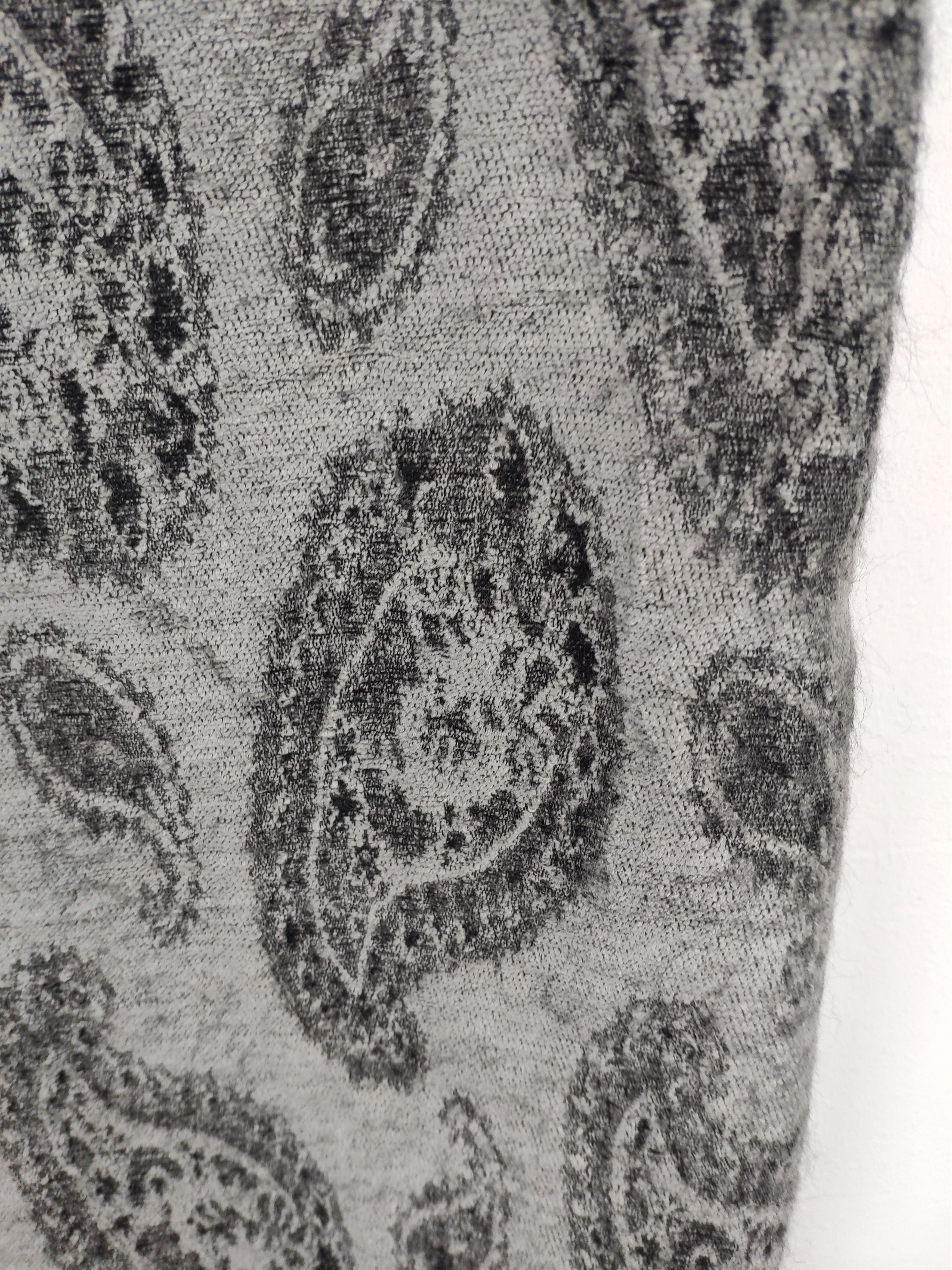 Designer × Ungaro Paris Ungaro Paris Wool Mini Skirt Paisley Style Size 28" / US 6 / IT 42 - 7 Thumbnail