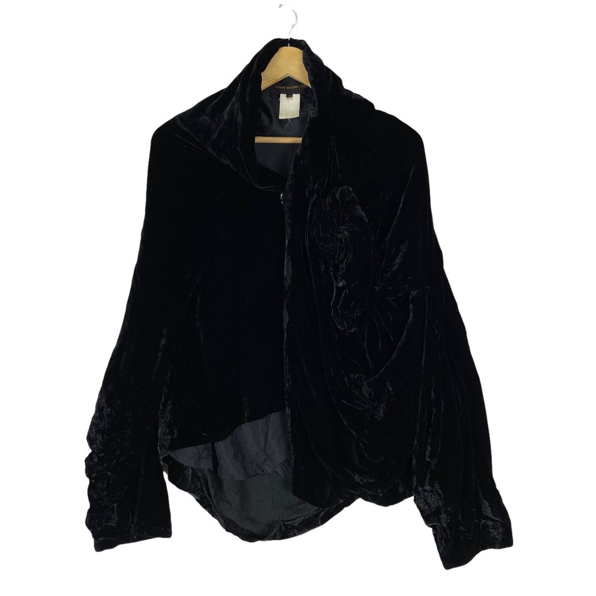Comme des Garcons 🔥COMME DES GARCONS AW1991 VELVET FLOWER JACKET Size M / US 6-8 / IT 42-44 - 2 Thumbnail