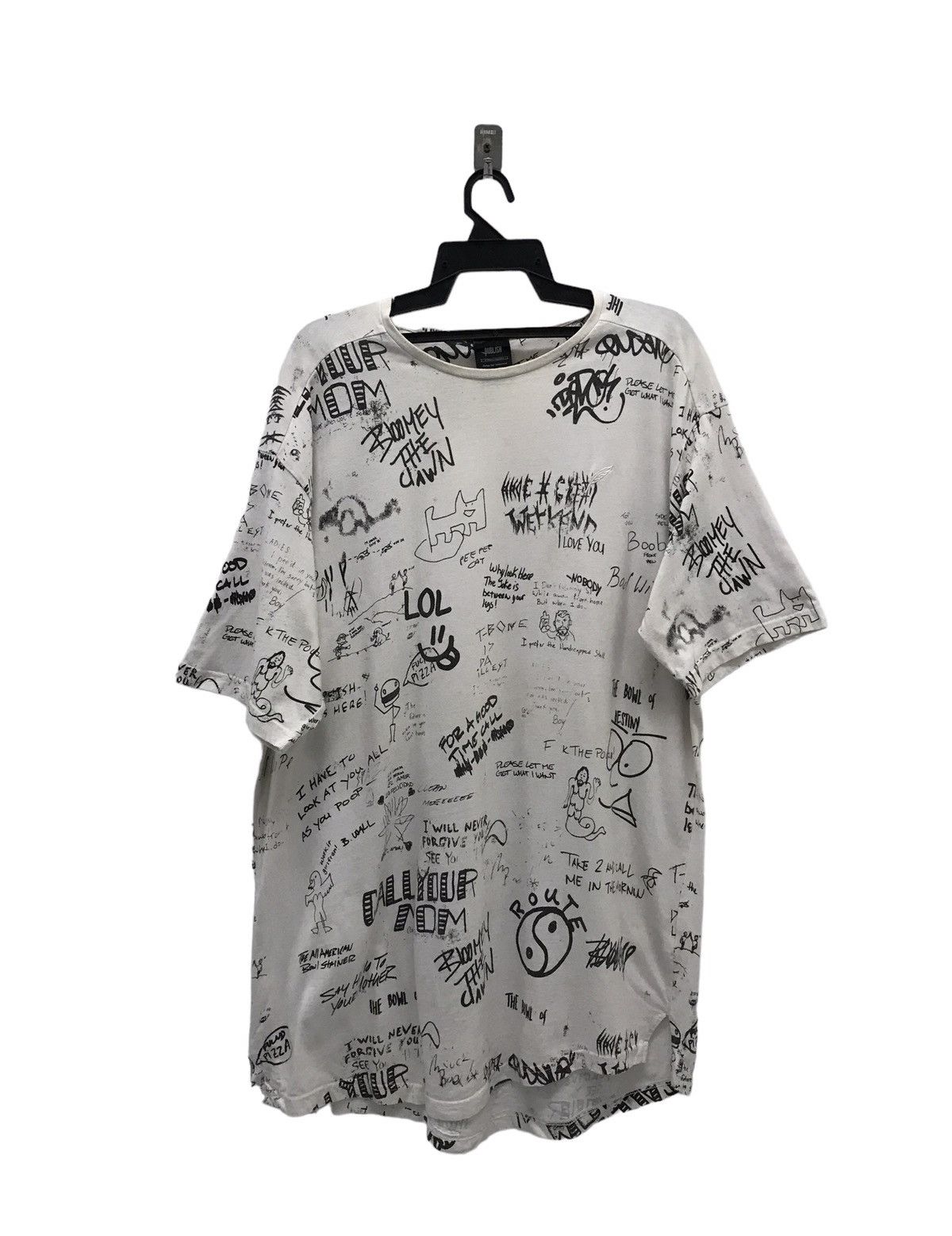 image of Publish Authentic Garments Today For Tomorrow Shirt in White, Men's (Size 2XL)
