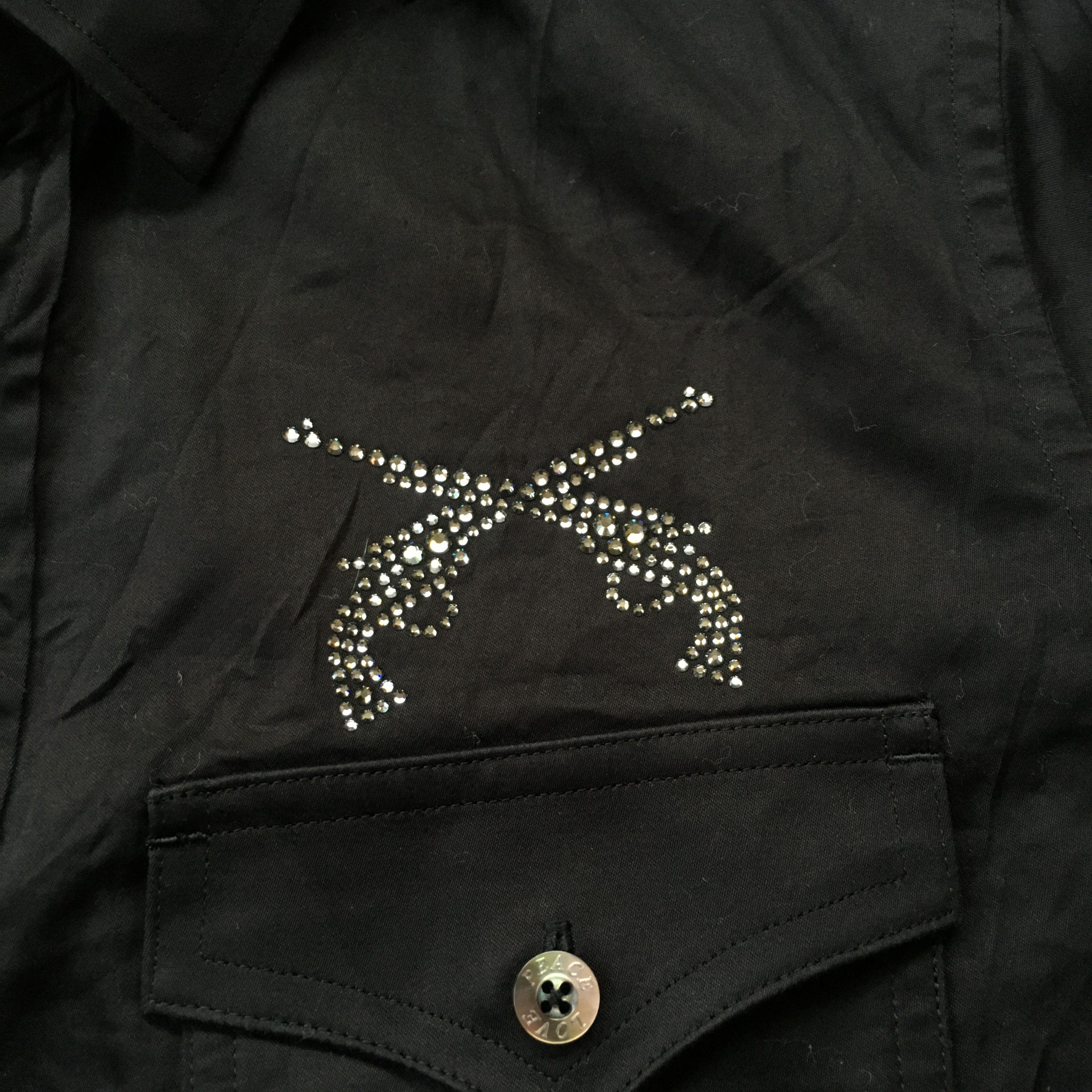 Japanese Brand Roen black shirt Size US M / EU 48-50 / 2 - 3 Thumbnail