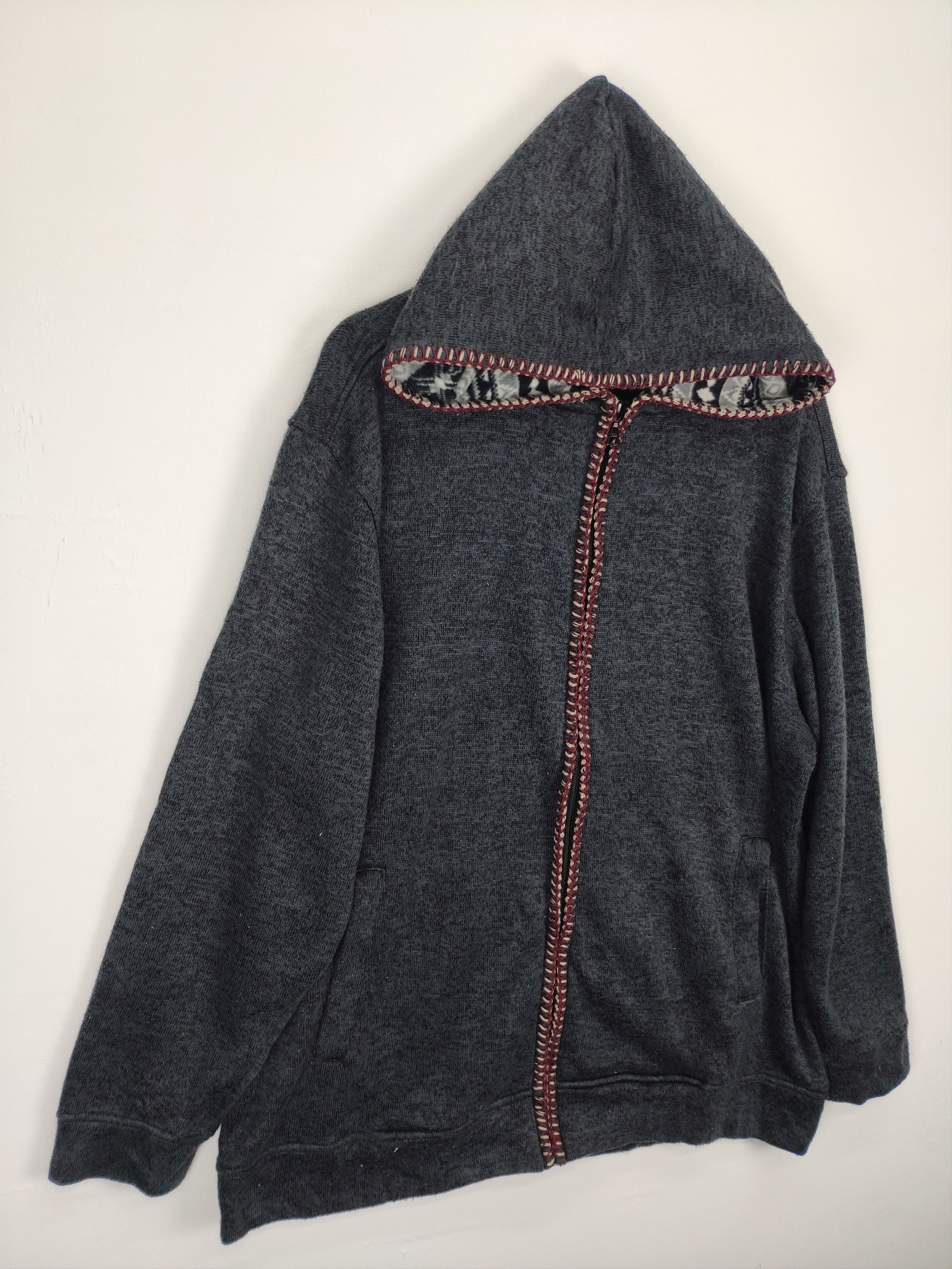 Japanese Brand Japanese Hoodie Jacket by Freud Size US XL / EU 56 / 4 - 3 Thumbnail
