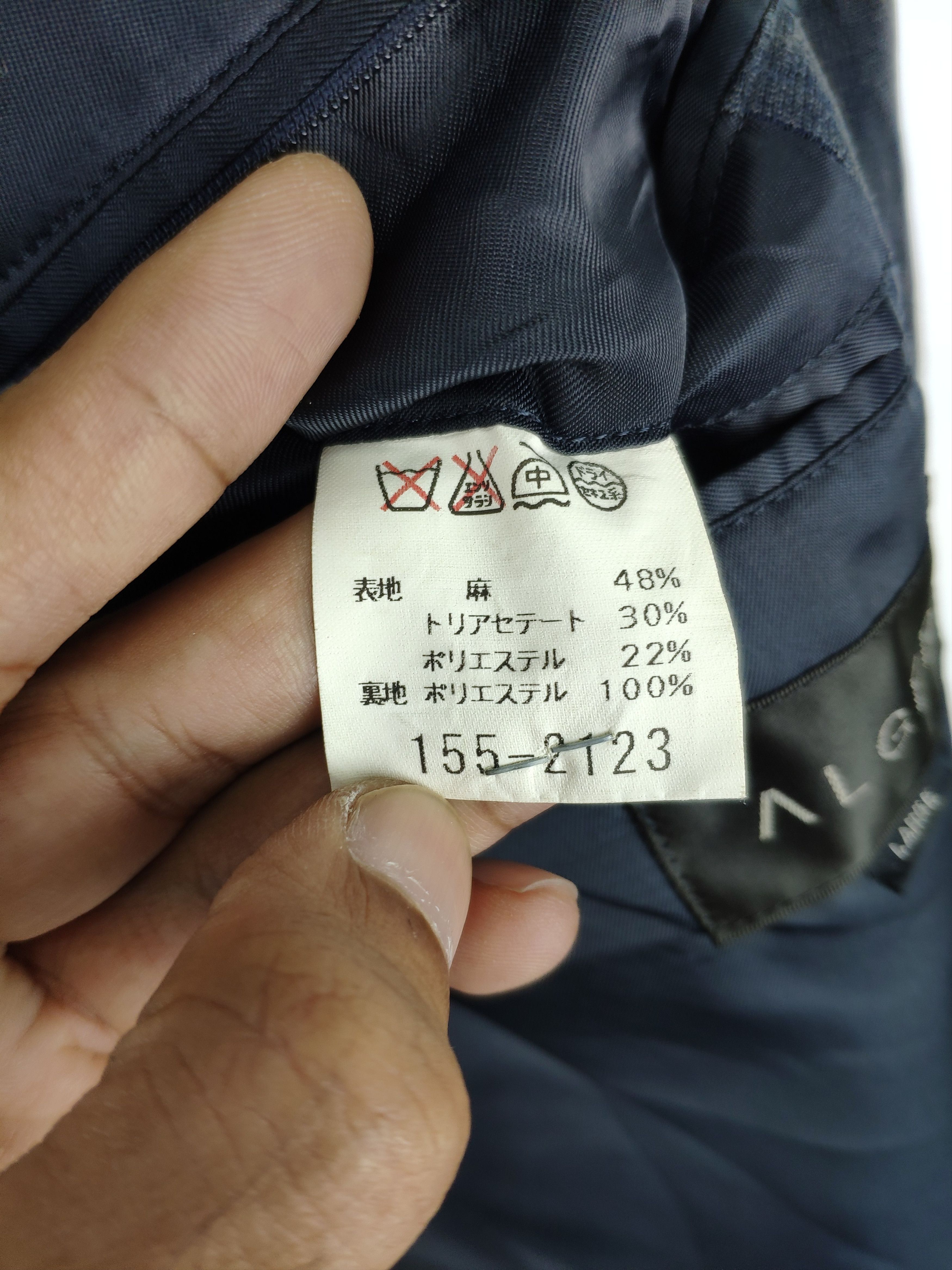 Designer × Japanese Brand Vintage Alger Blazer Coat Jacket Yohji Yamamoto Style Size US M / EU 48-50 / 2 - 4 Thumbnail
