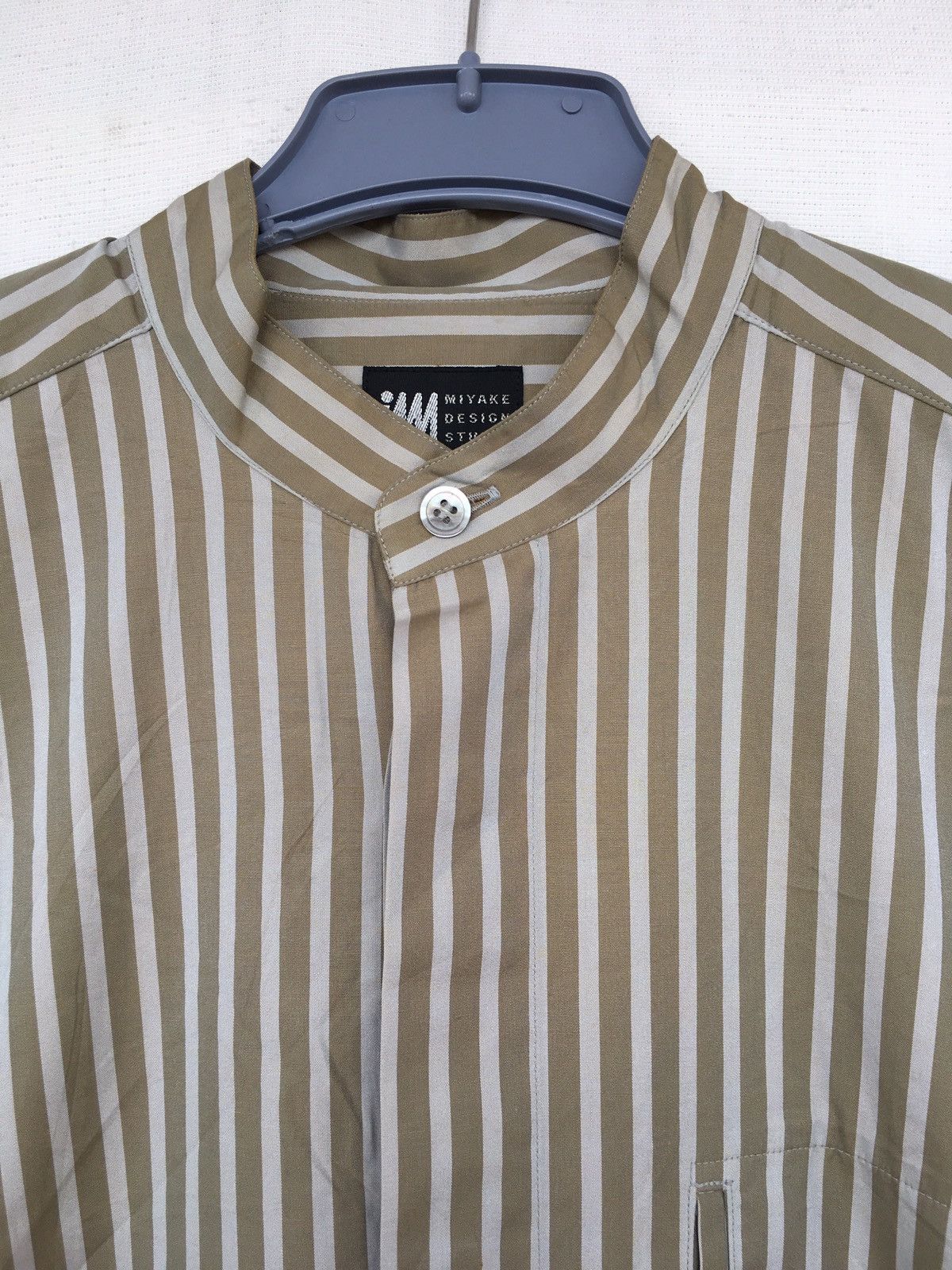 Issey Miyake mandarin stripe shirt Size US L / EU 52-54 / 3 - 2 Thumbnail