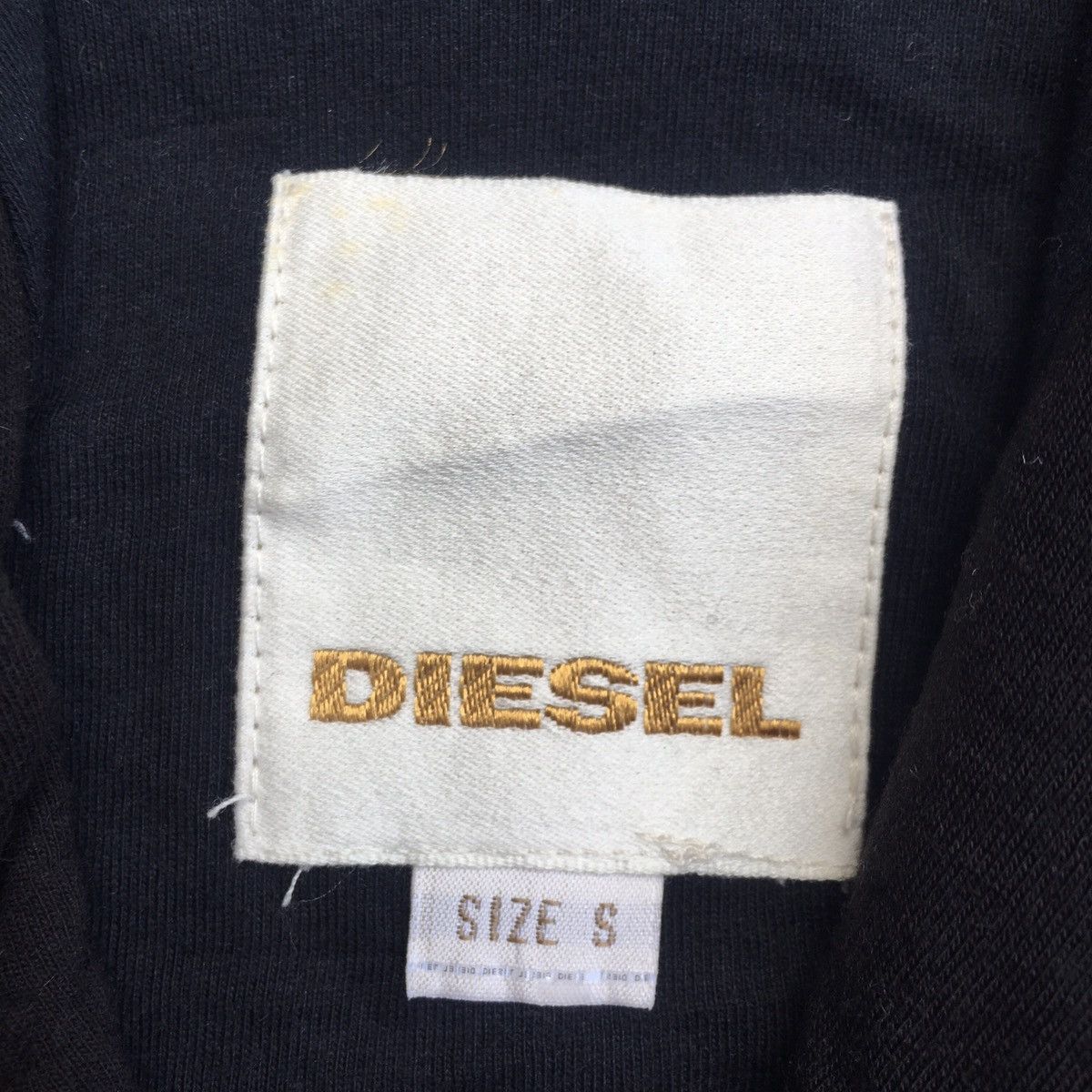 Diesel asymetrical black rayon-wool jacket Size US S / EU 44-46 / 1 - 8 Thumbnail