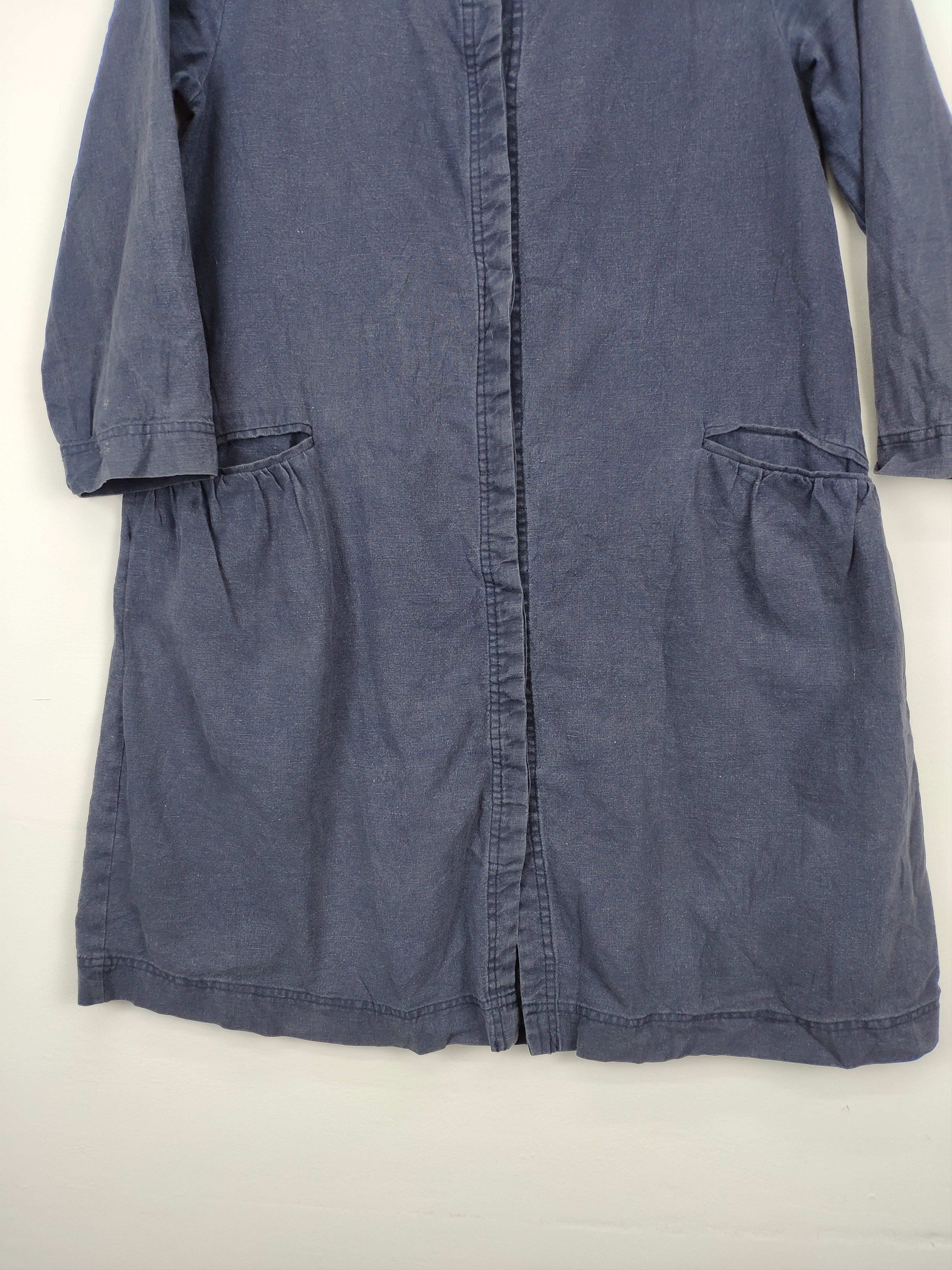 Japanese Brand × Vintage Vintage Denim Style Mini Dress Women Size S / US 4 / IT 40 - 7 Thumbnail