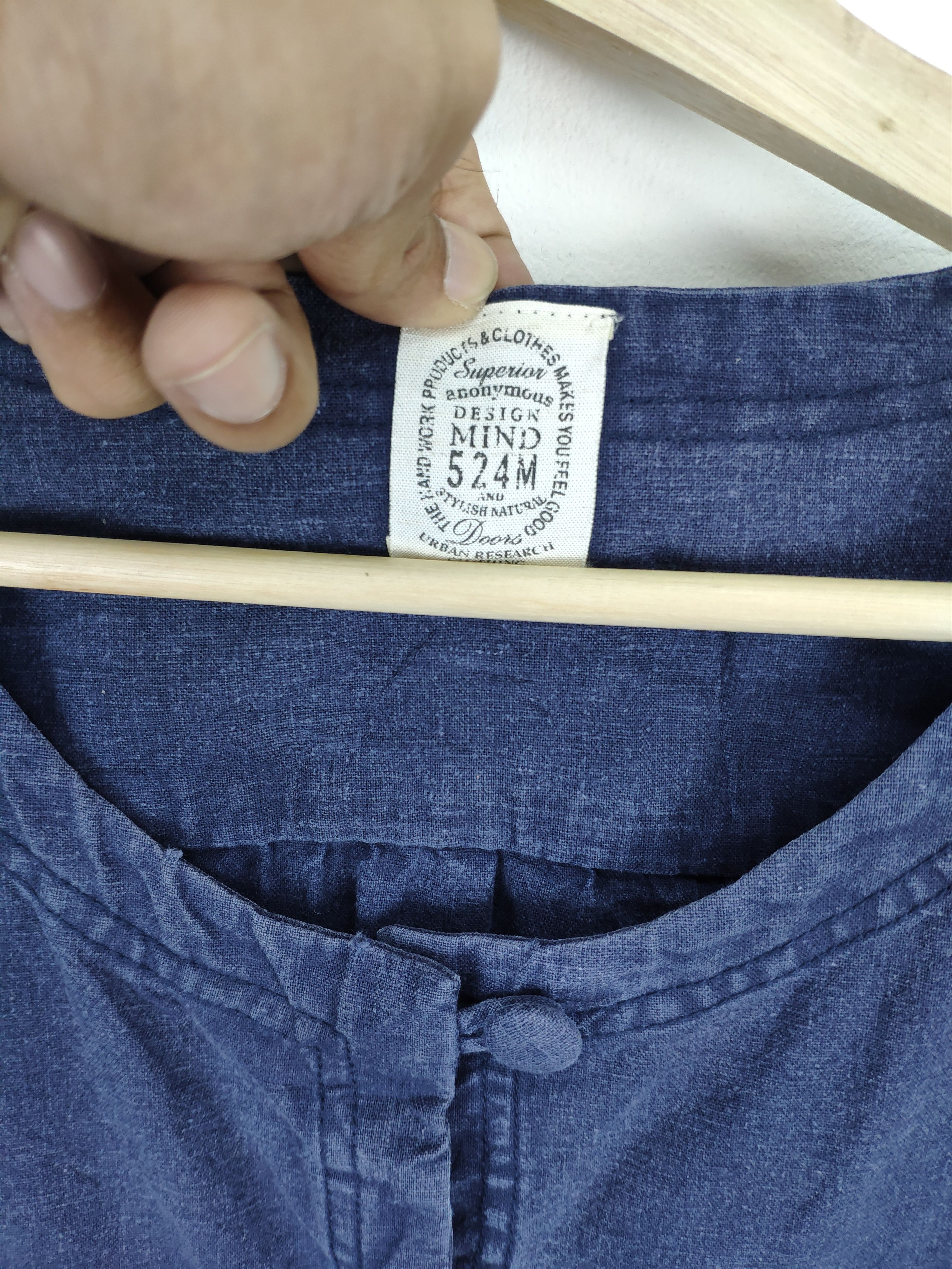 Japanese Brand × Vintage Vintage Denim Style Mini Dress Women Size S / US 4 / IT 40 - 8 Thumbnail