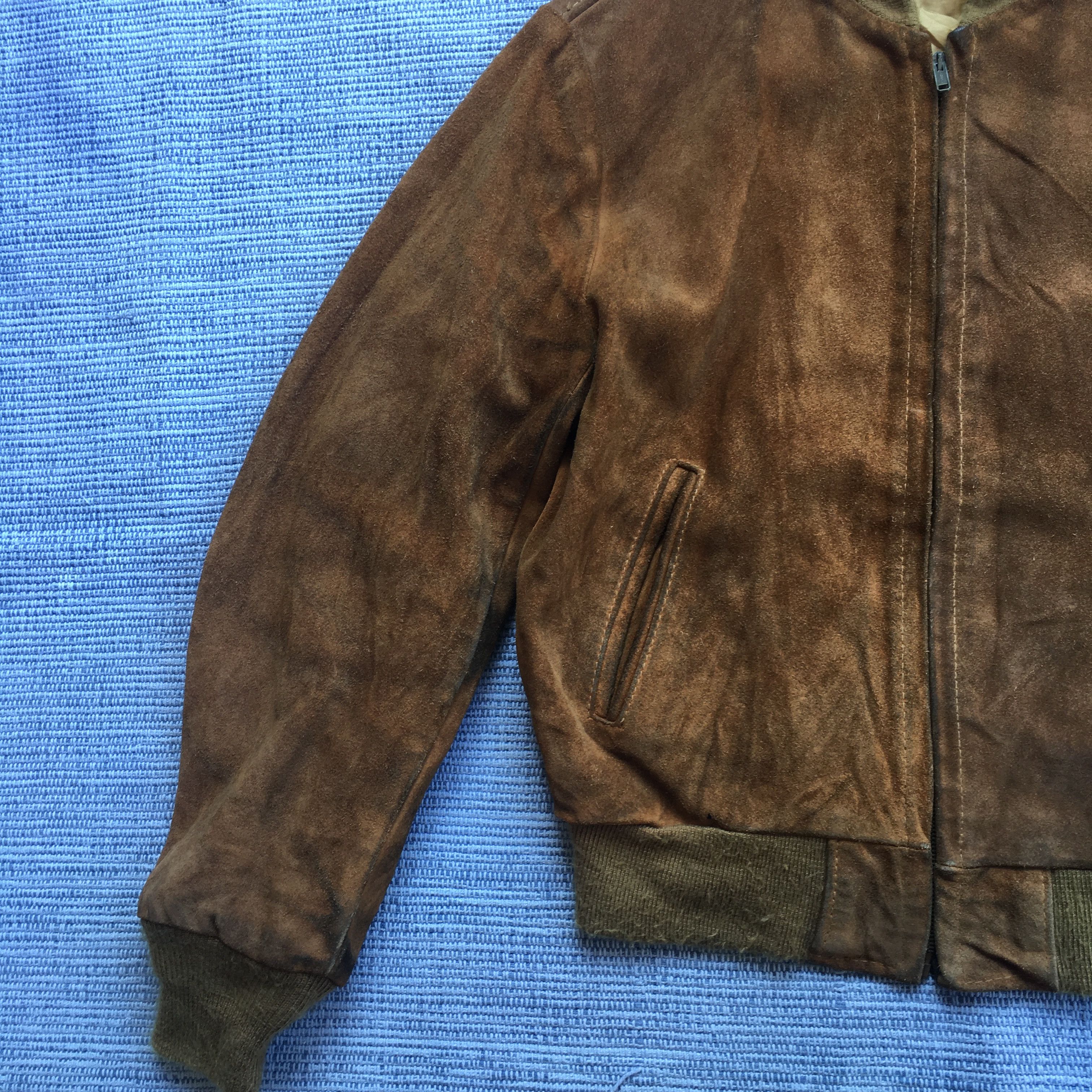Schott 90s suede leather jacket Size US M / EU 48-50 / 2 - 12 Thumbnail