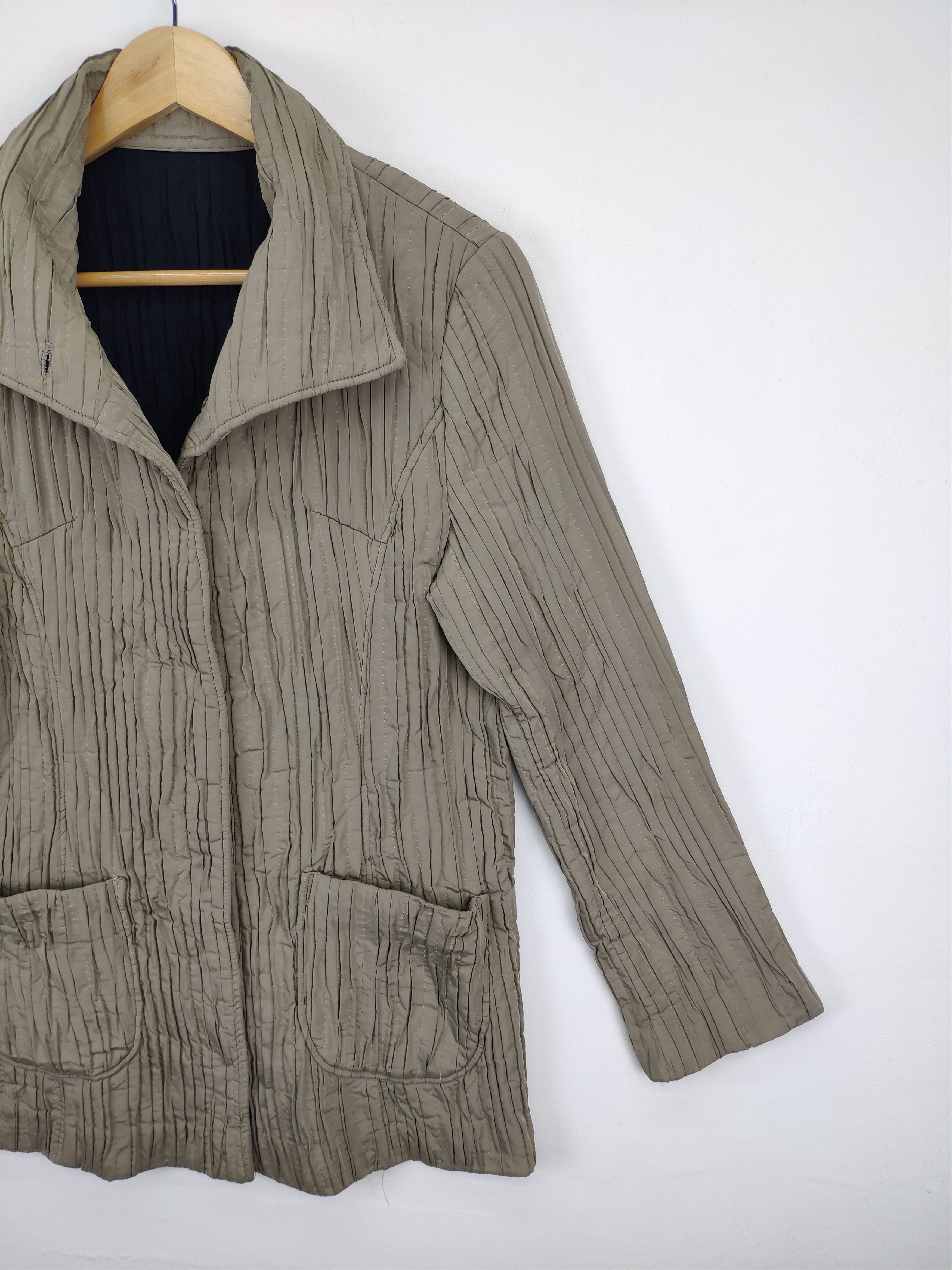 Japanese Brand Vintage 90s Global Stich Origami Jacket Issey Miyake Style Size M / US 6-8 / IT 42-44 - 8 Thumbnail