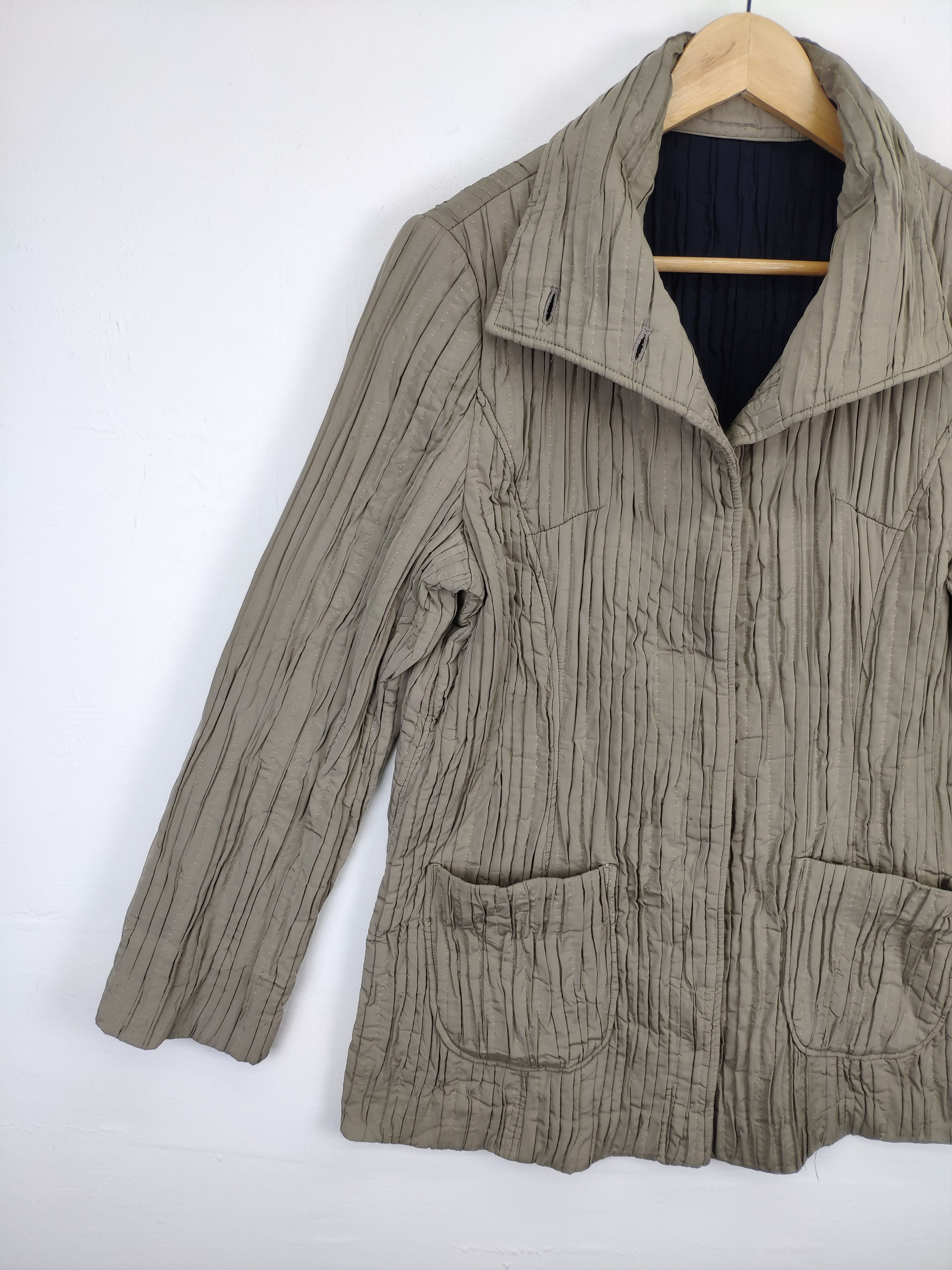 Japanese Brand Vintage 90s Global Stich Origami Jacket Issey Miyake Style Size M / US 6-8 / IT 42-44 - 9 Thumbnail