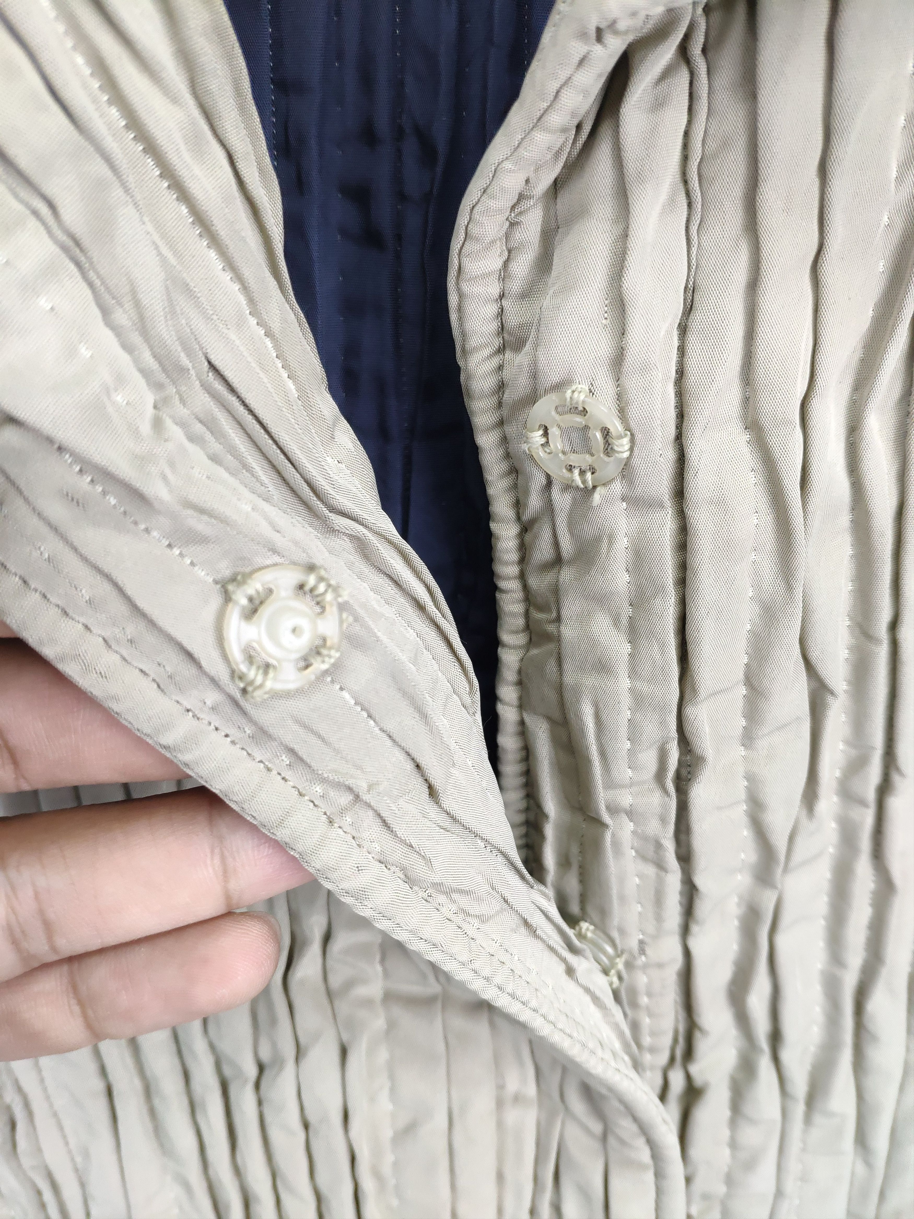 Japanese Brand Vintage 90s Global Stich Origami Jacket Issey Miyake Style Size M / US 6-8 / IT 42-44 - 12 Thumbnail