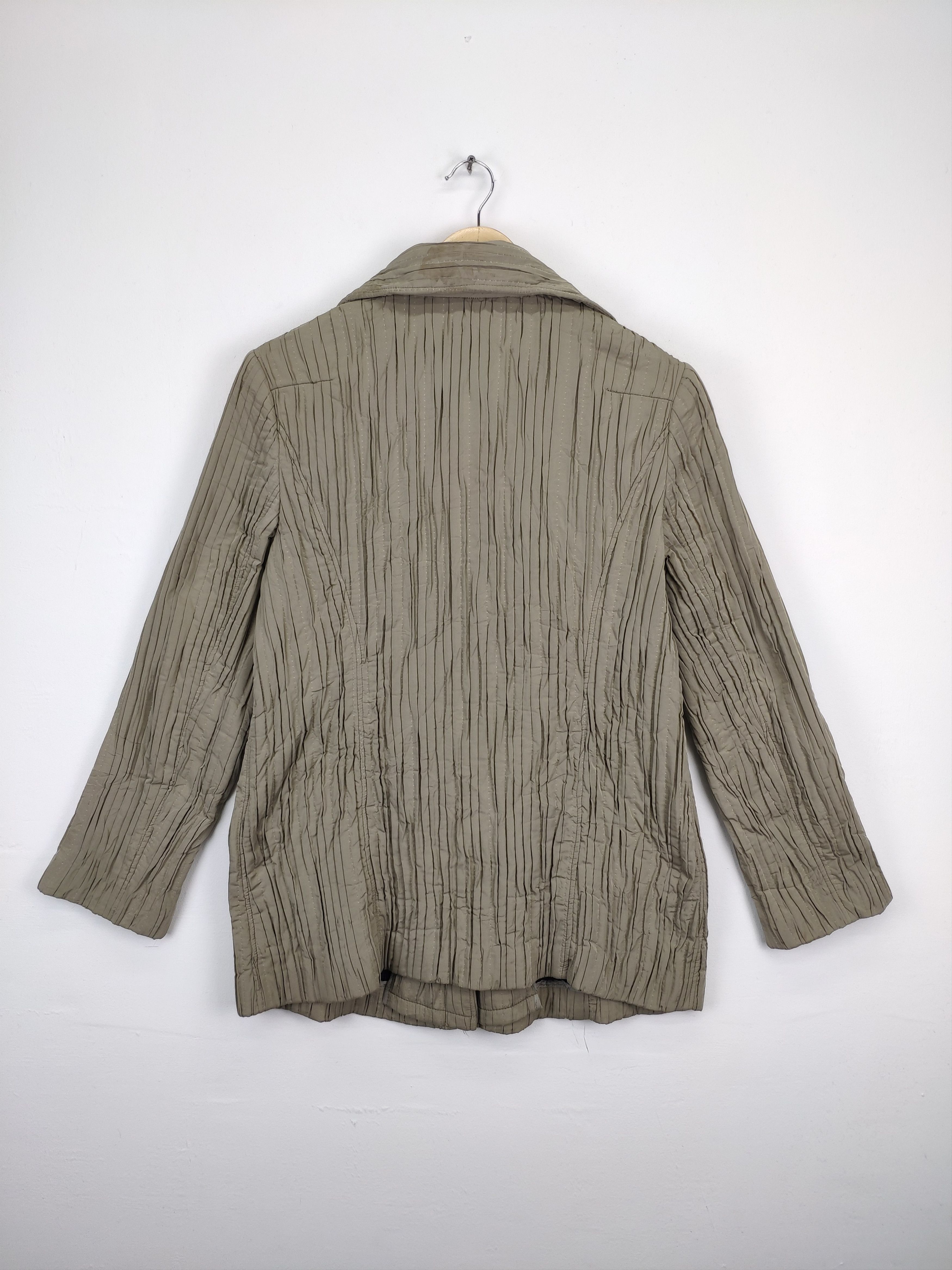 Japanese Brand Vintage 90s Global Stich Origami Jacket Issey Miyake Style Size M / US 6-8 / IT 42-44 - 4 Thumbnail