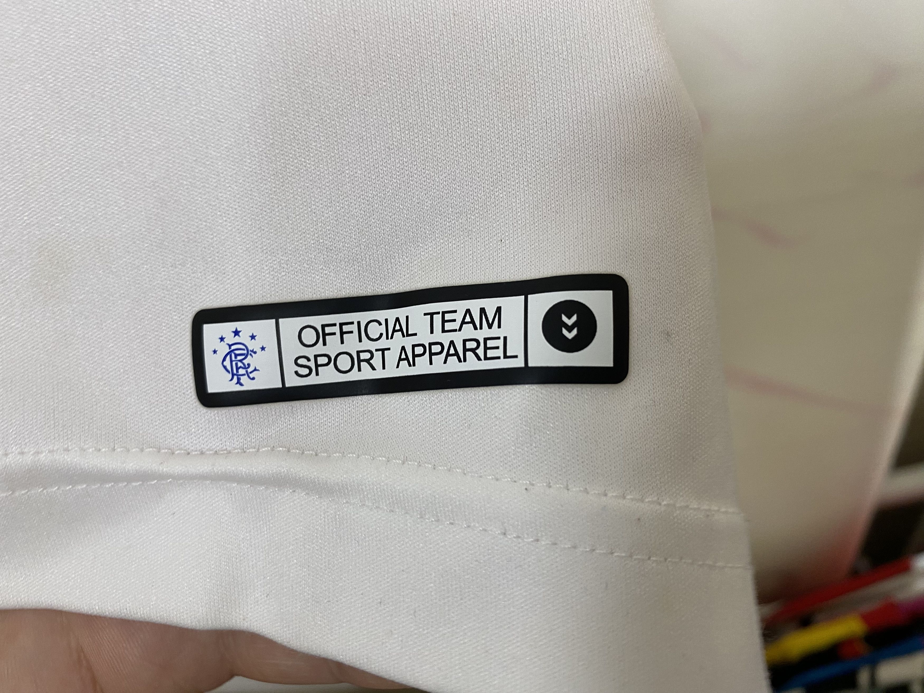 Hummel × UEFA RANGERS 2018 2019 AWAY FOOTBALL SHIRT SOCCER JERSEY HUMMEL Size US L / EU 52-54 / 3 - 8 Thumbnail