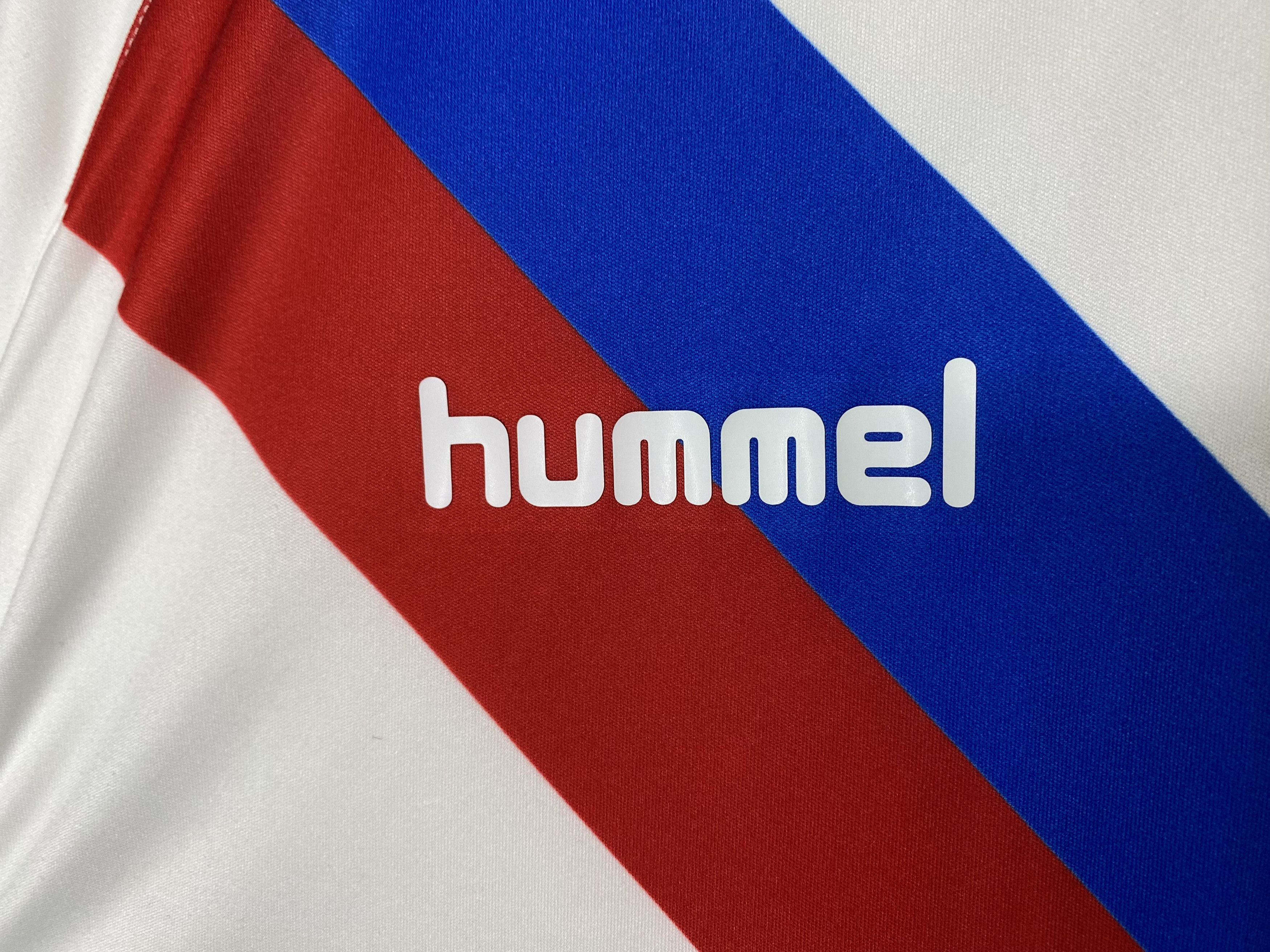 Hummel × UEFA RANGERS 2018 2019 AWAY FOOTBALL SHIRT SOCCER JERSEY HUMMEL Size US L / EU 52-54 / 3 - 6 Thumbnail