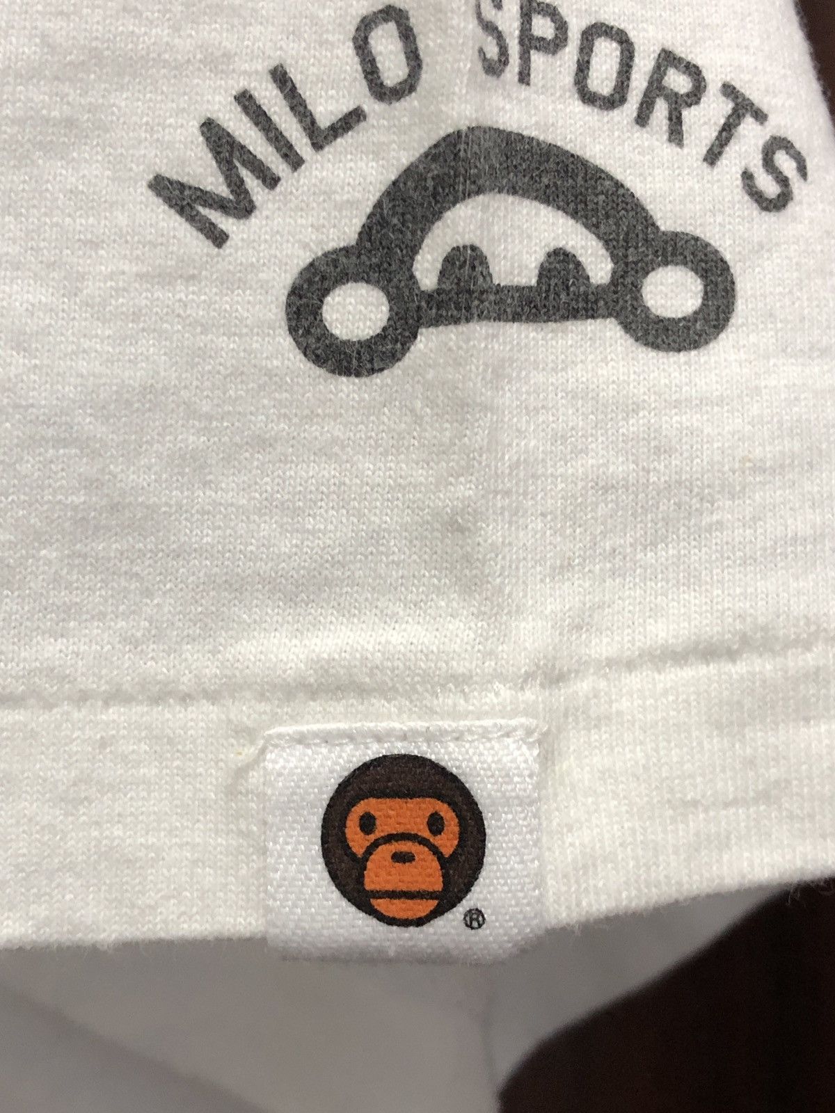 Bape 2005 BABY MILO SPORTS TENNIS TEE Size US M / EU 48-50 / 2 - 6 Thumbnail