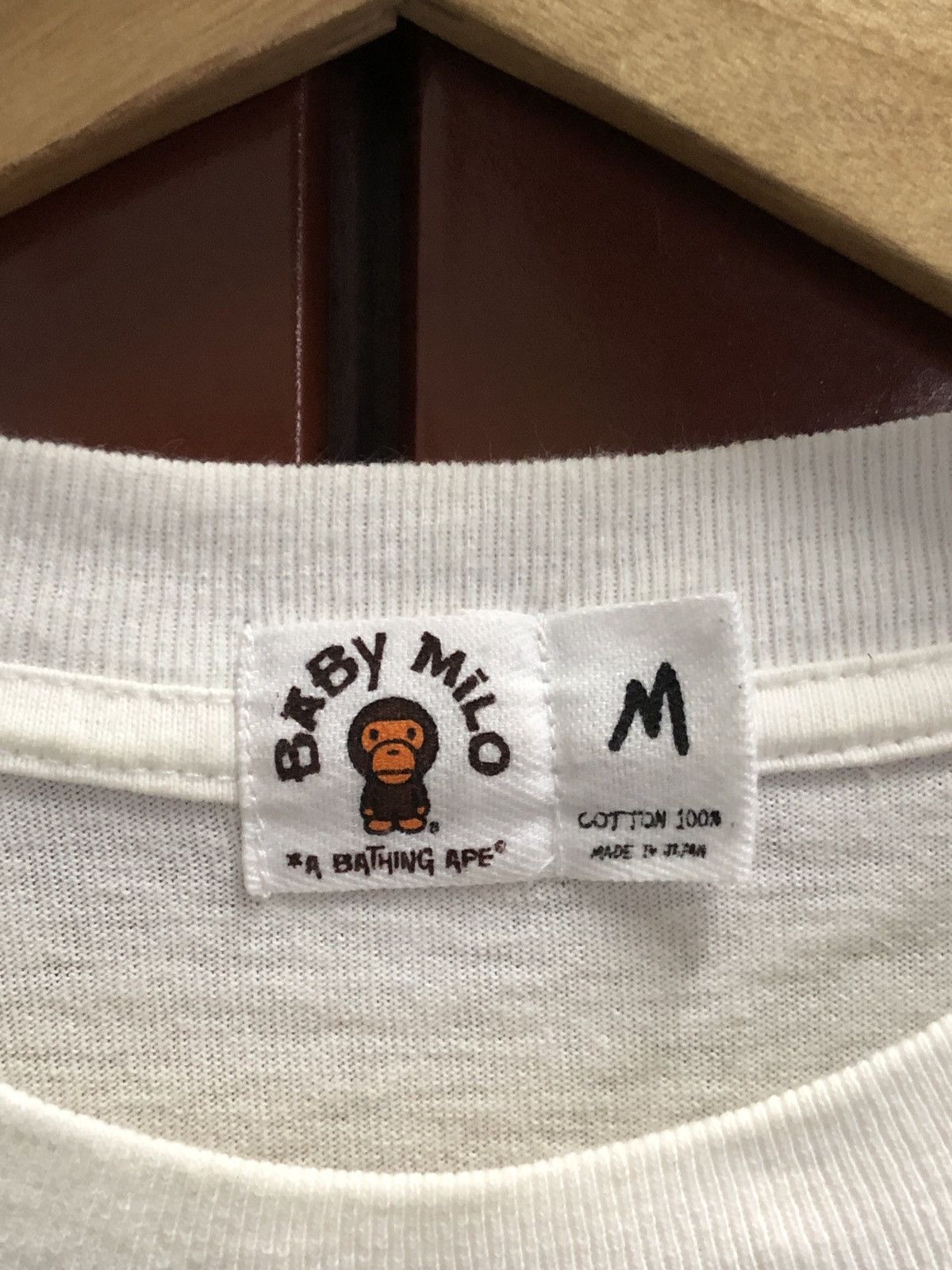 Bape 2005 BABY MILO SPORTS TENNIS TEE Size US M / EU 48-50 / 2 - 4 Thumbnail