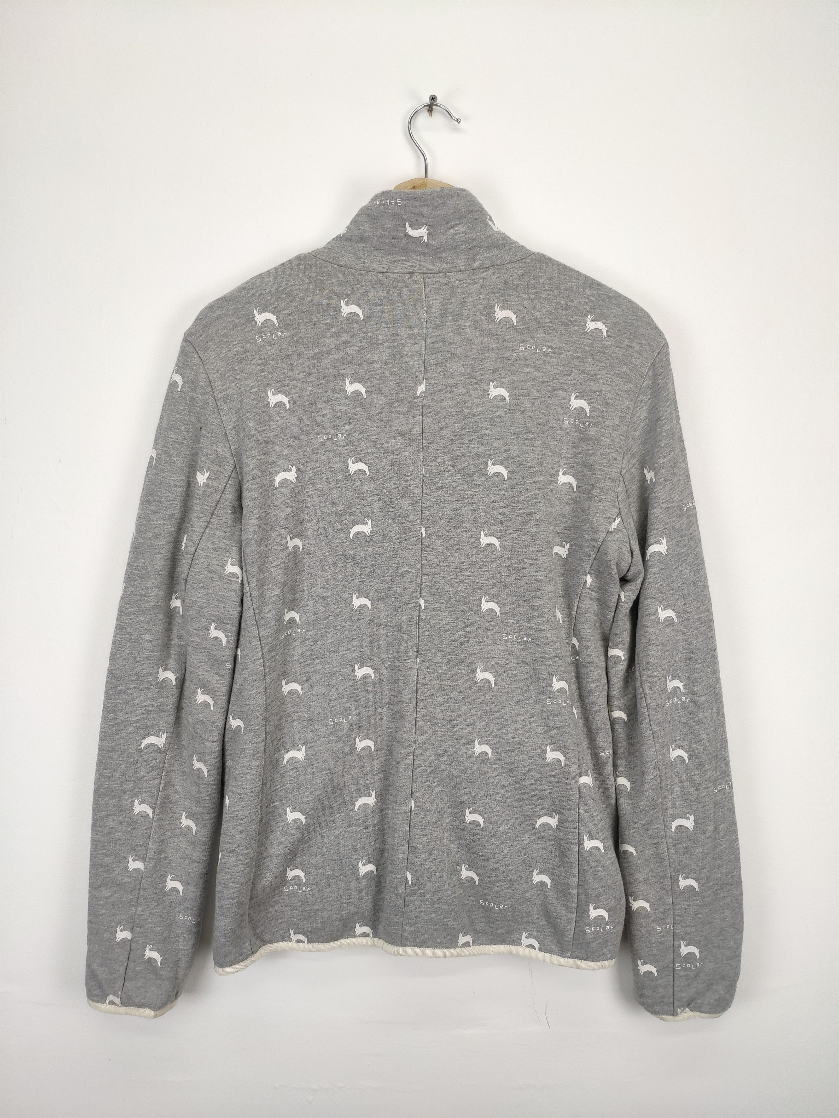 Japanese Brand × Vintage Vintage Cardigan Star Motif Fullprint Reversible Size US M / EU 48-50 / 2 - 16 Thumbnail