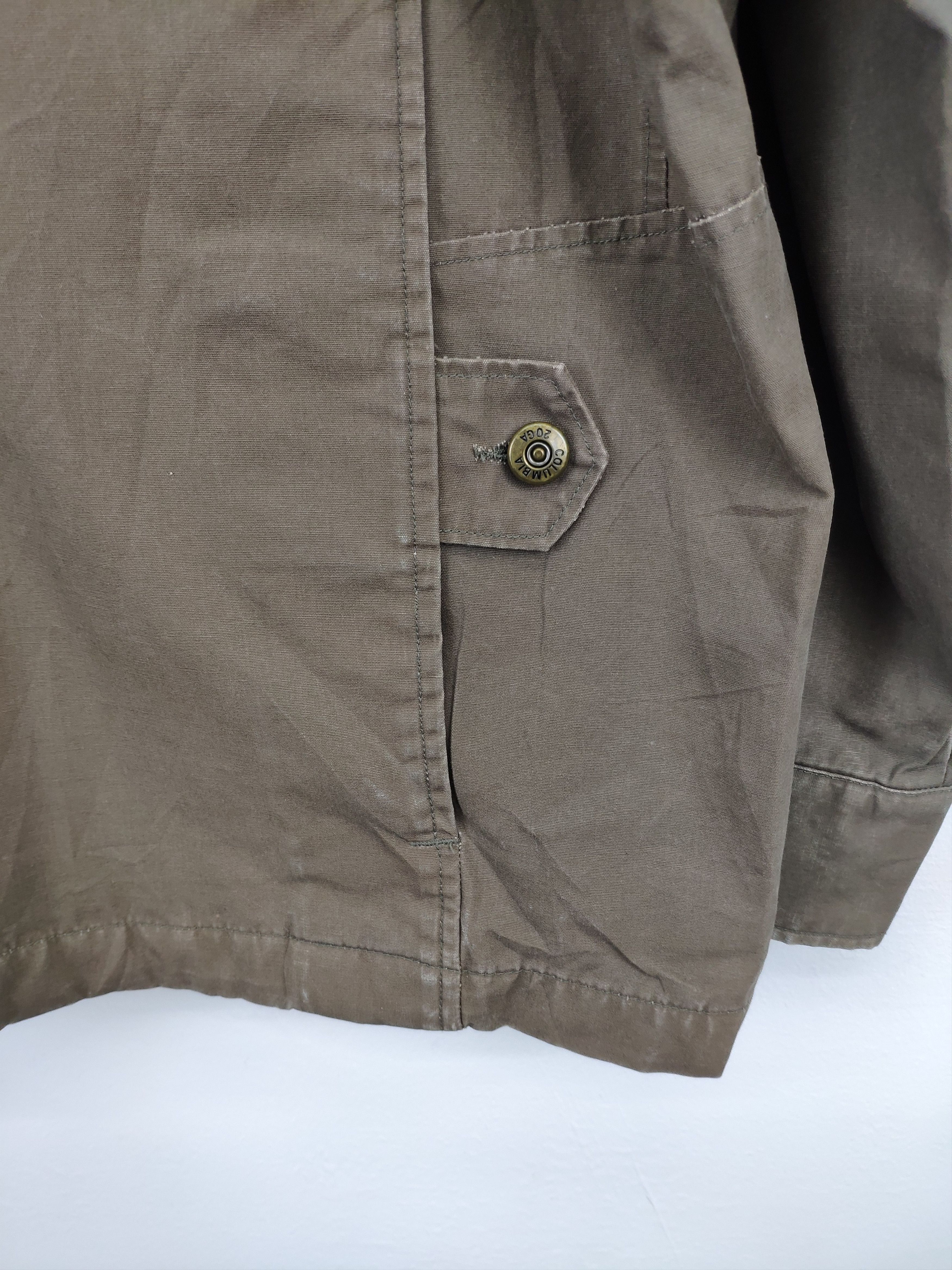 Columbia × Vintage Vintage 90s Colombia Chore Jacket Military Style Size US L / EU 52-54 / 3 - 22 Thumbnail