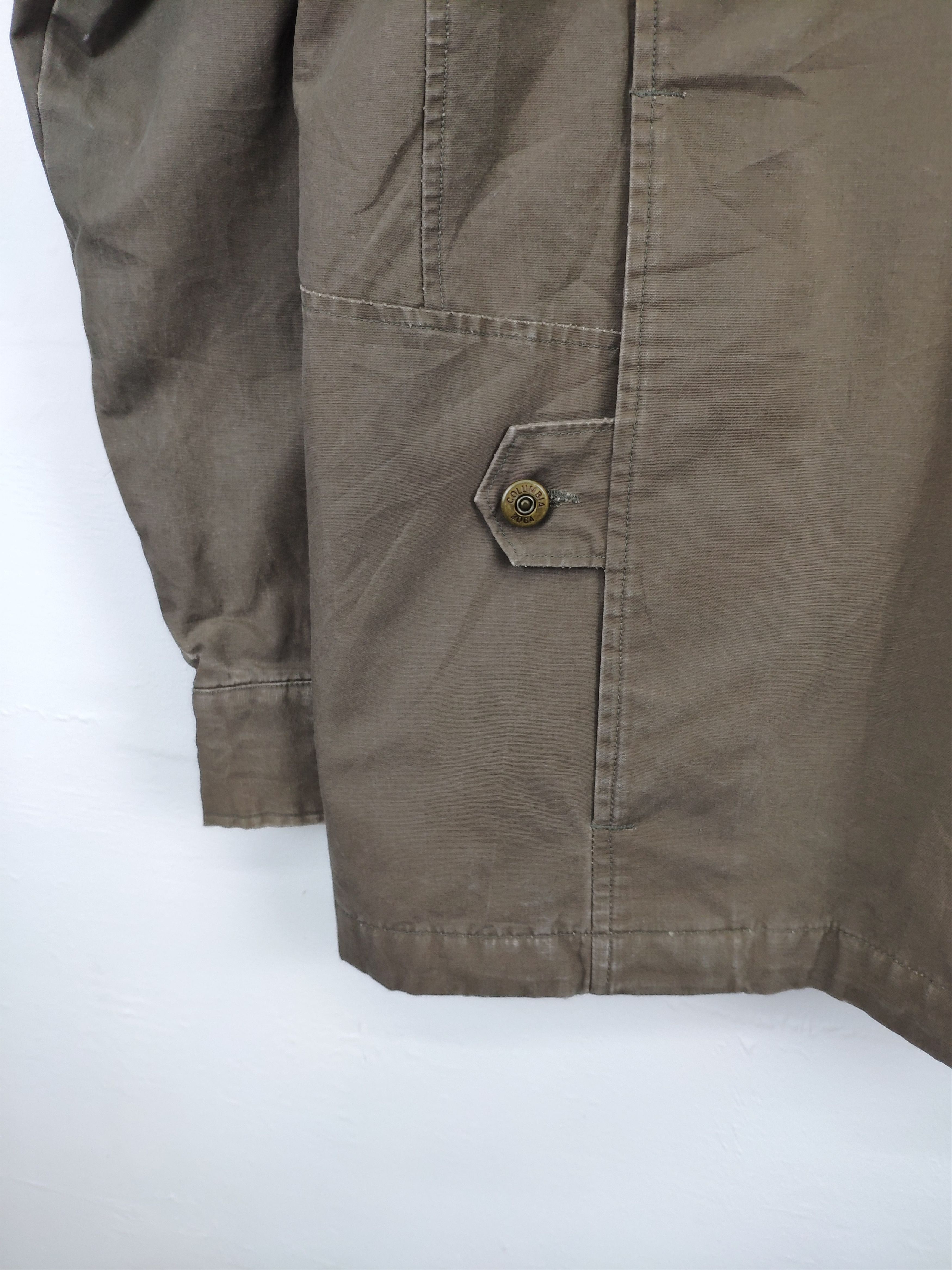 Columbia × Vintage Vintage 90s Colombia Chore Jacket Military Style Size US L / EU 52-54 / 3 - 23 Thumbnail