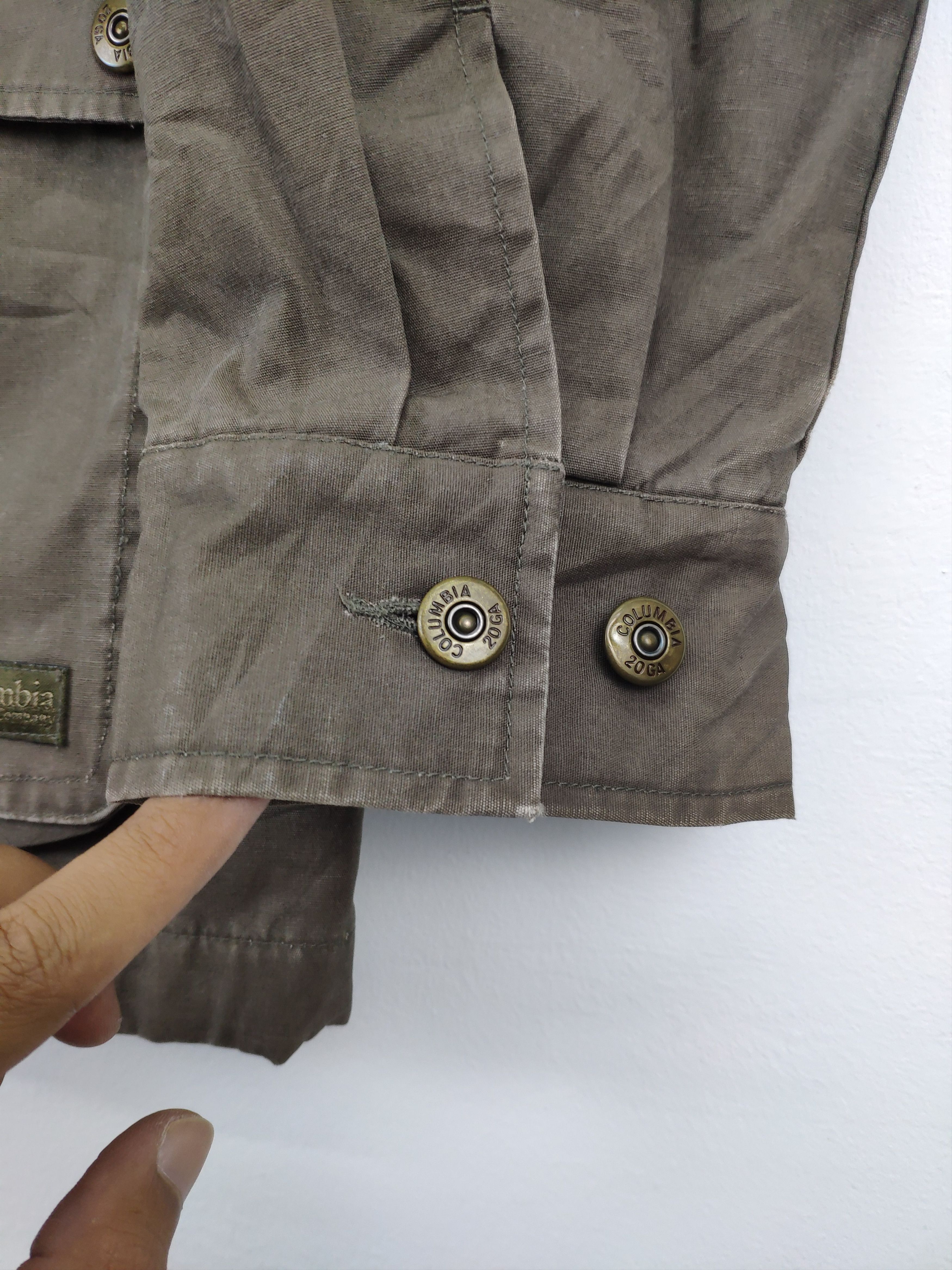Columbia × Vintage Vintage 90s Colombia Chore Jacket Military Style Size US L / EU 52-54 / 3 - 6 Thumbnail