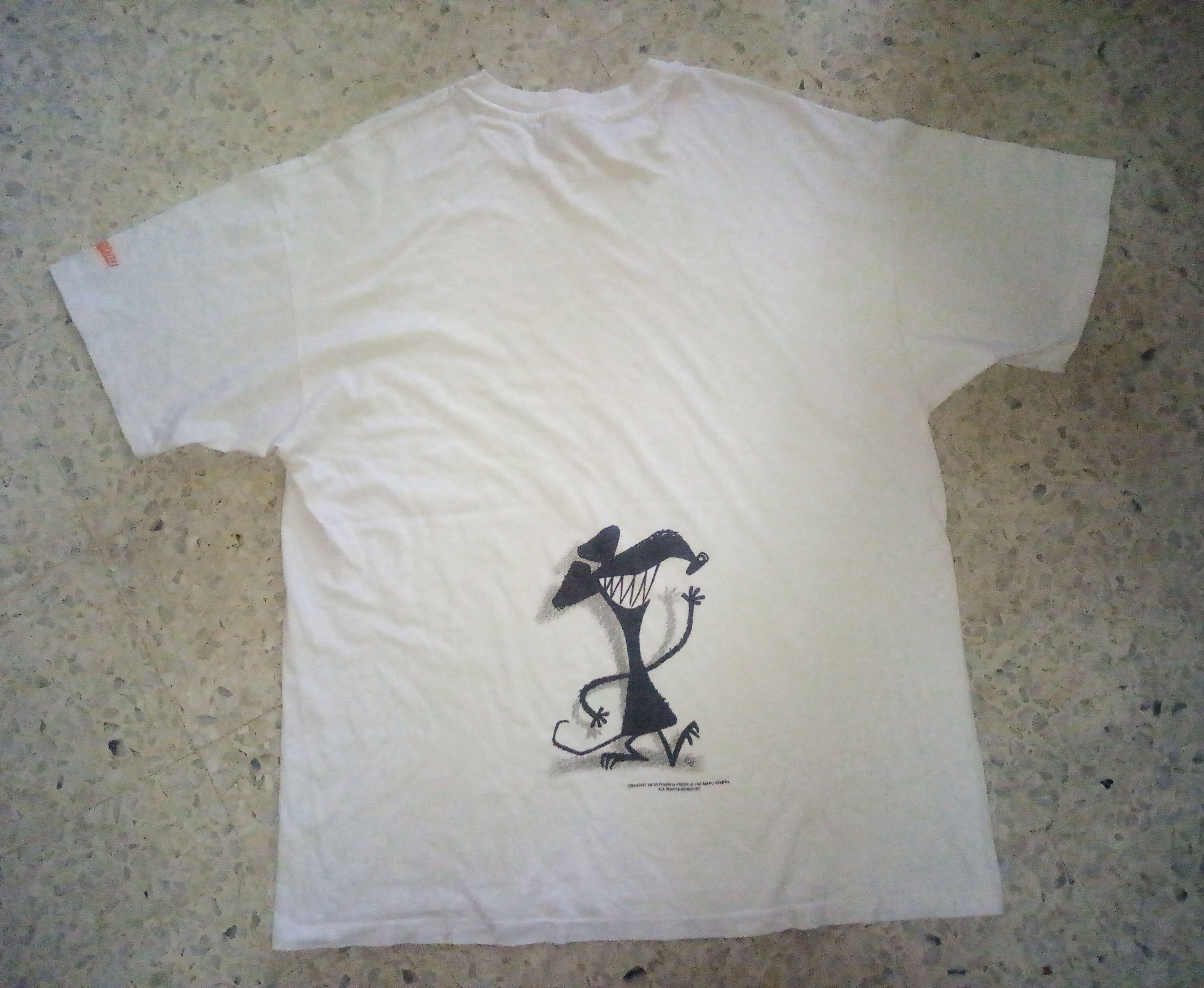 Vintage Vtg 1990 Gregory Graphitti shirt comic 90s Marvel DC Comics Size US XL / EU 56 / 4 - 3 Thumbnail