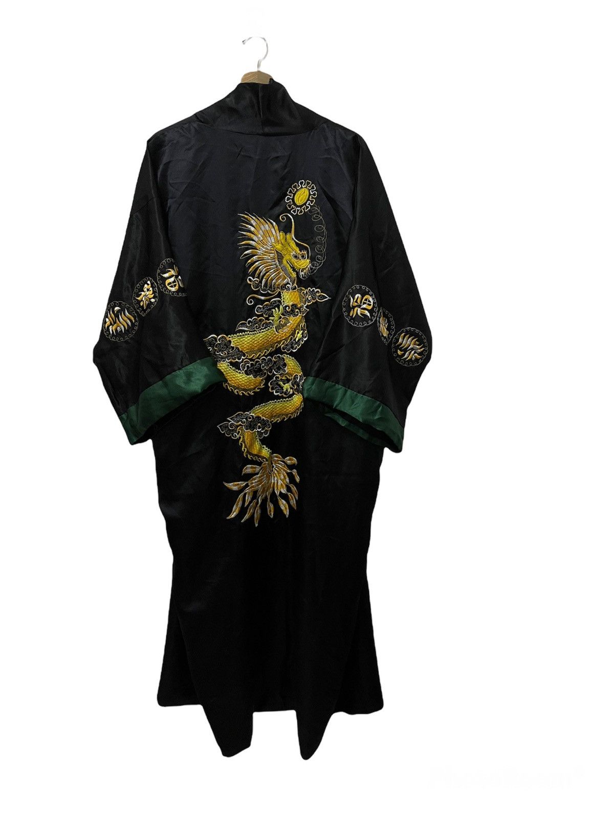Japanese Brand × Vintage Vintage Japanese Kimono Embroidered Dragon Traditional wear Size US XXL / EU 58 / 5 - 1 Thumbnail