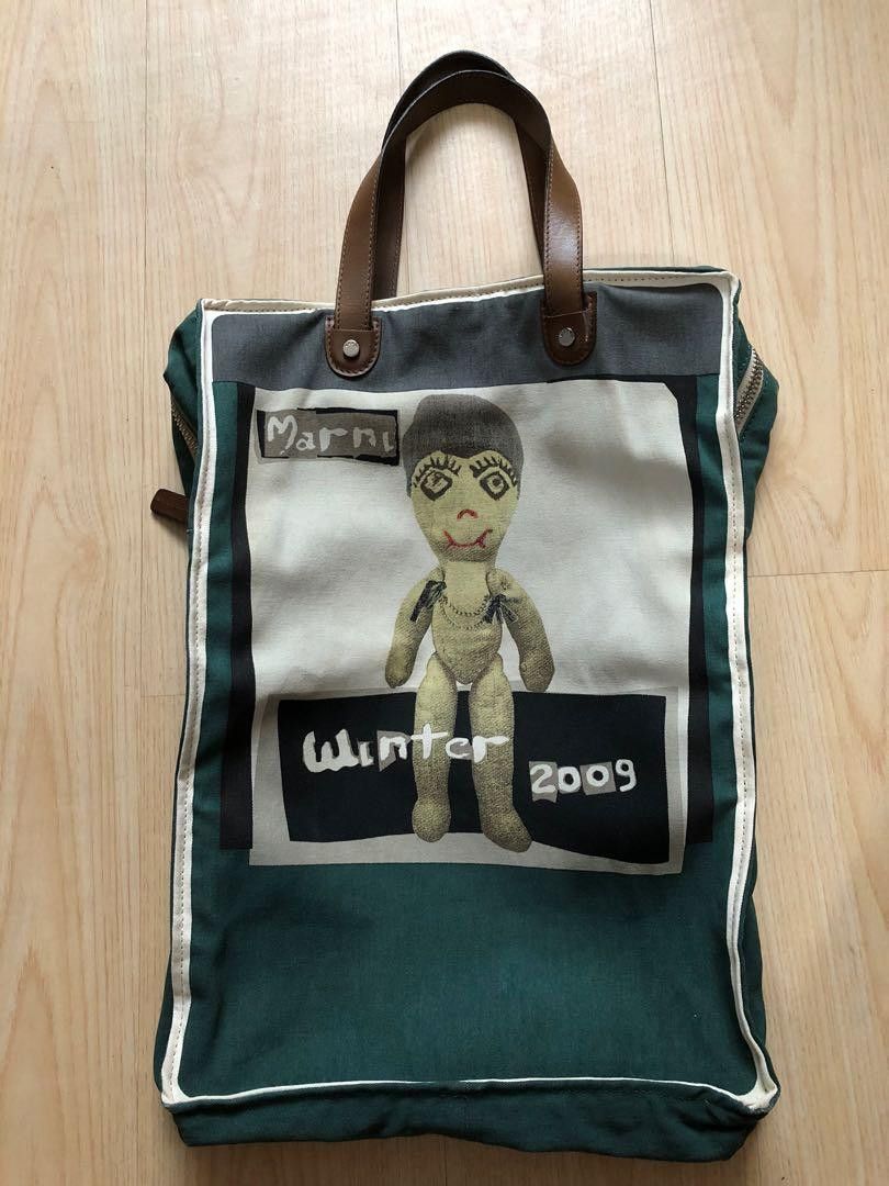 Marni Vintage MARNI Leather/Canvas 2009 tote bag Size ONE SIZE - 1 Thumbnail