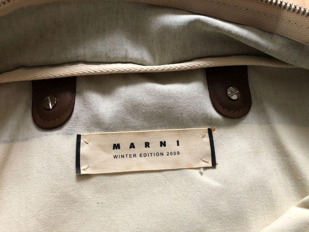 Marni Vintage MARNI Leather/Canvas 2009 tote bag Size ONE SIZE - 4 Thumbnail