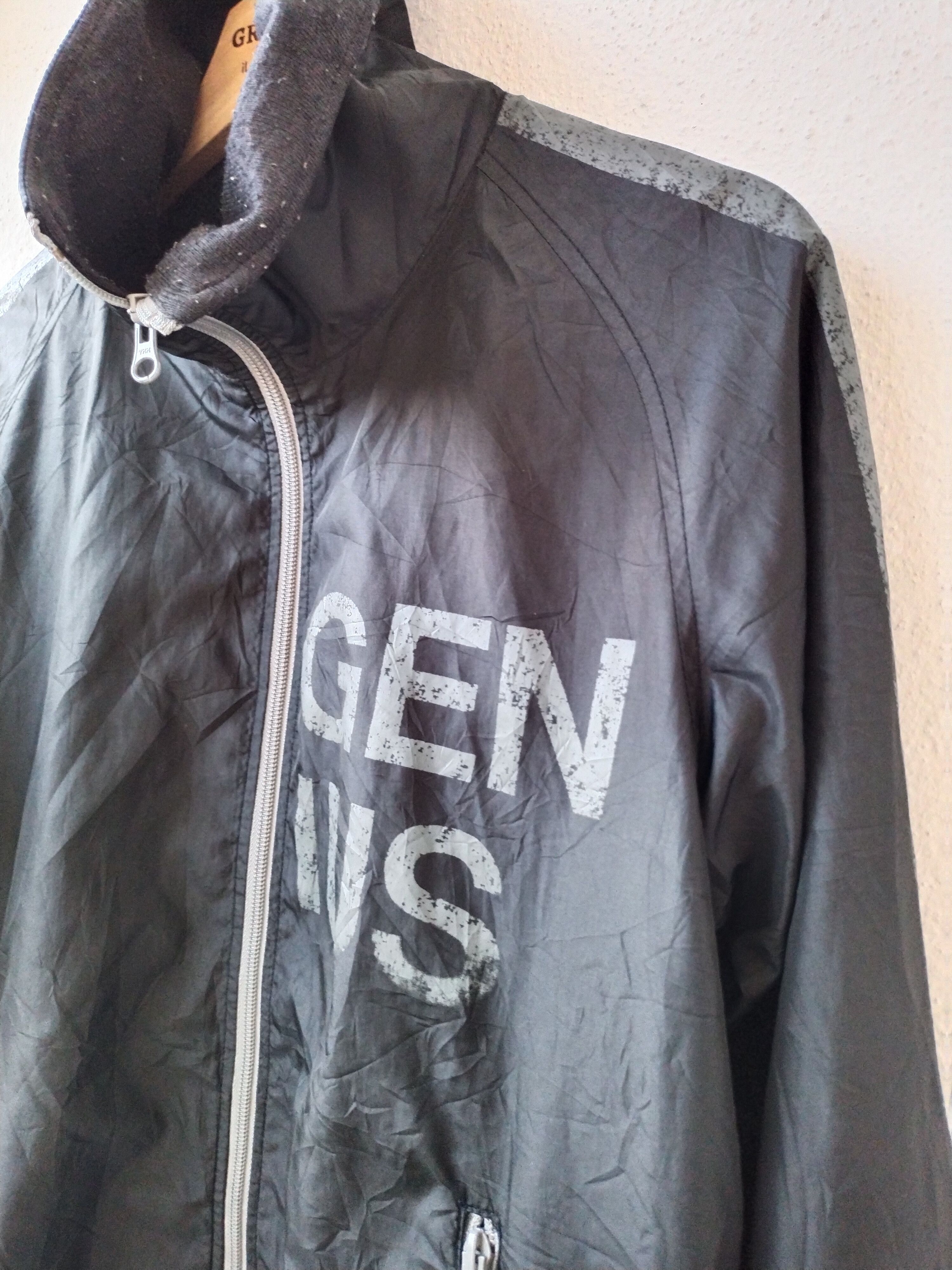 Japanese Brand Vintage PPFM GENIUS Nylon Jacket Size US M / EU 48-50 / 2 - 7 Thumbnail