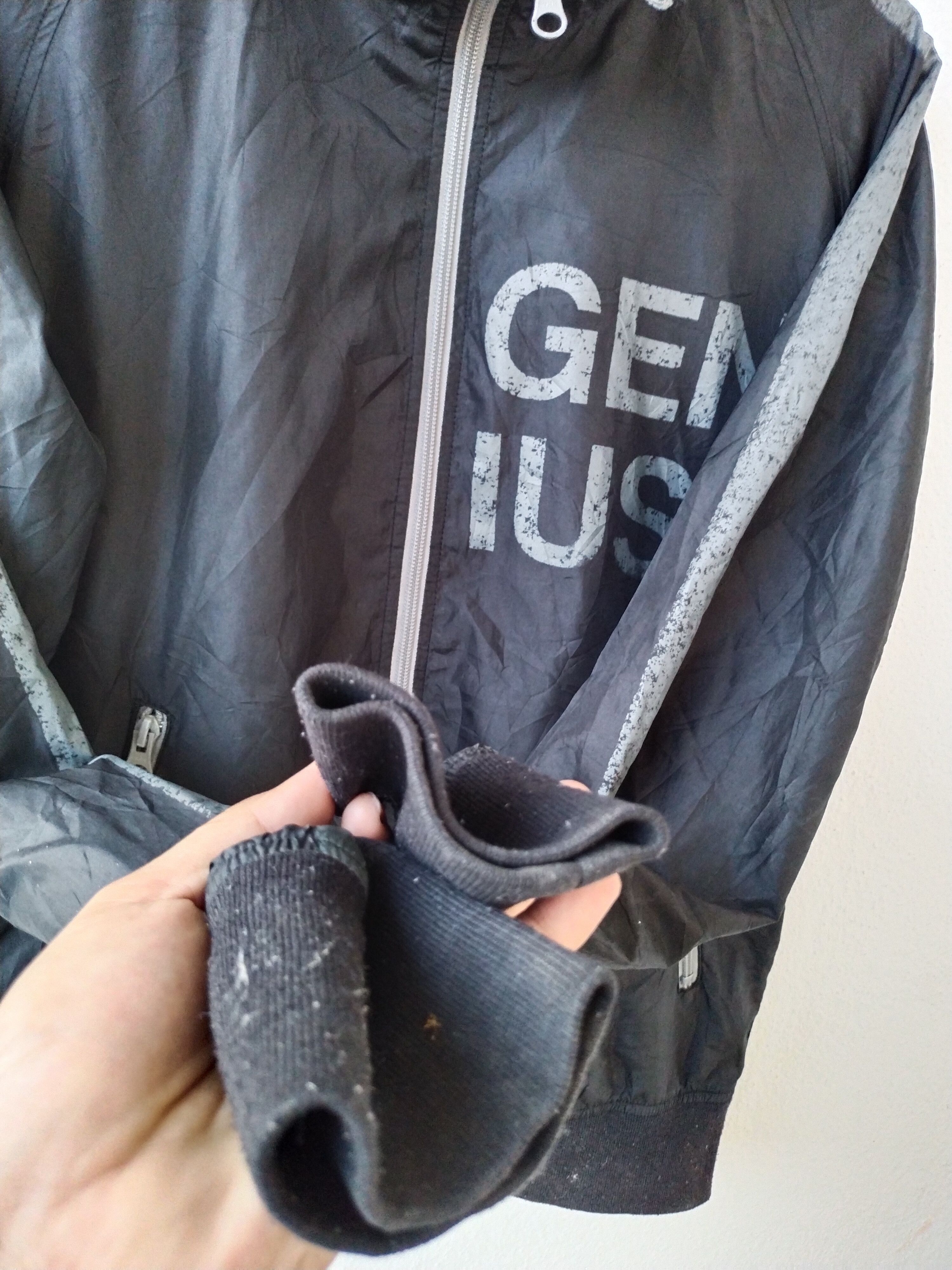 Japanese Brand Vintage PPFM GENIUS Nylon Jacket Size US M / EU 48-50 / 2 - 4 Thumbnail