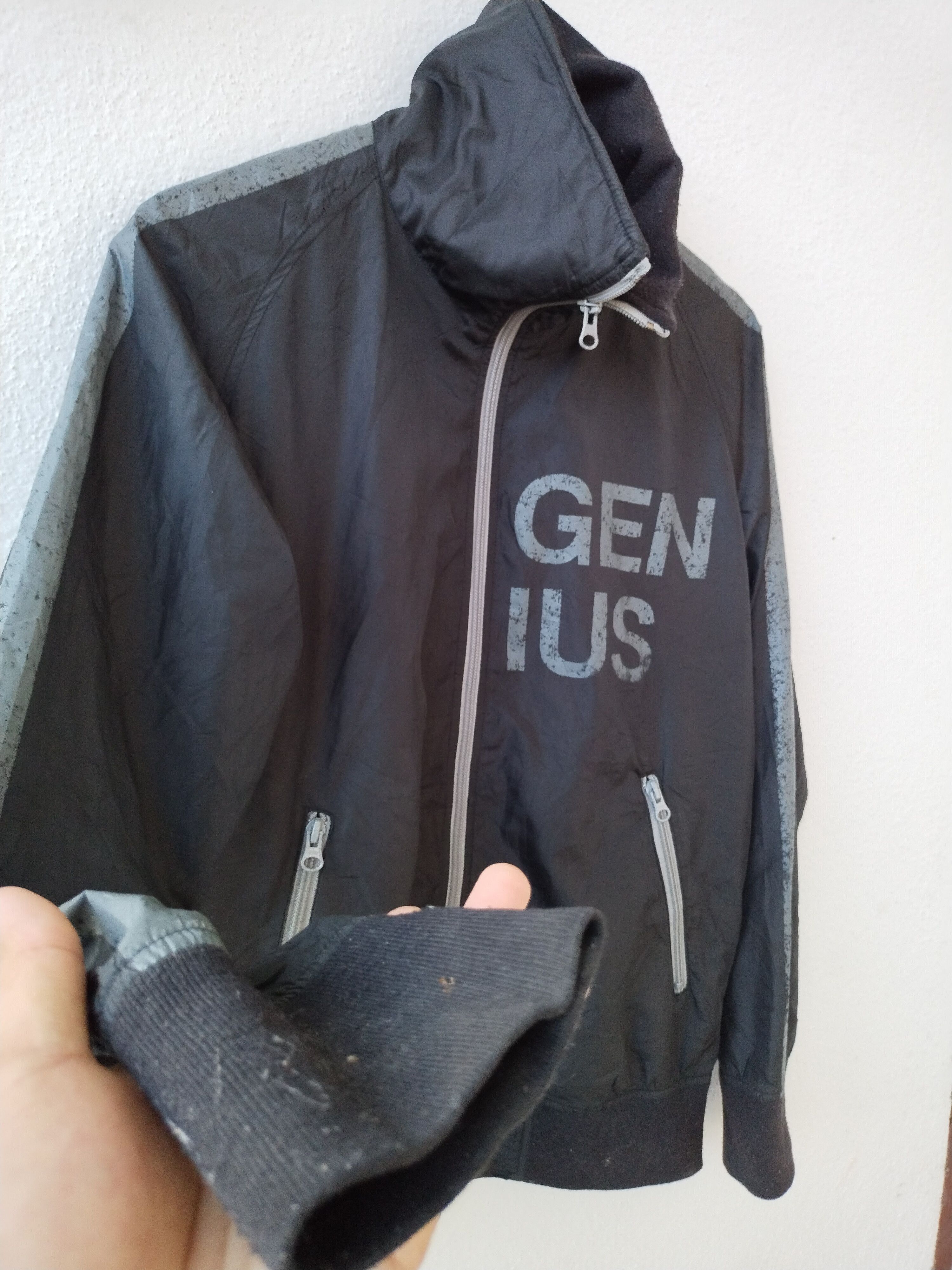 Japanese Brand Vintage PPFM GENIUS Nylon Jacket Size US M / EU 48-50 / 2 - 5 Thumbnail