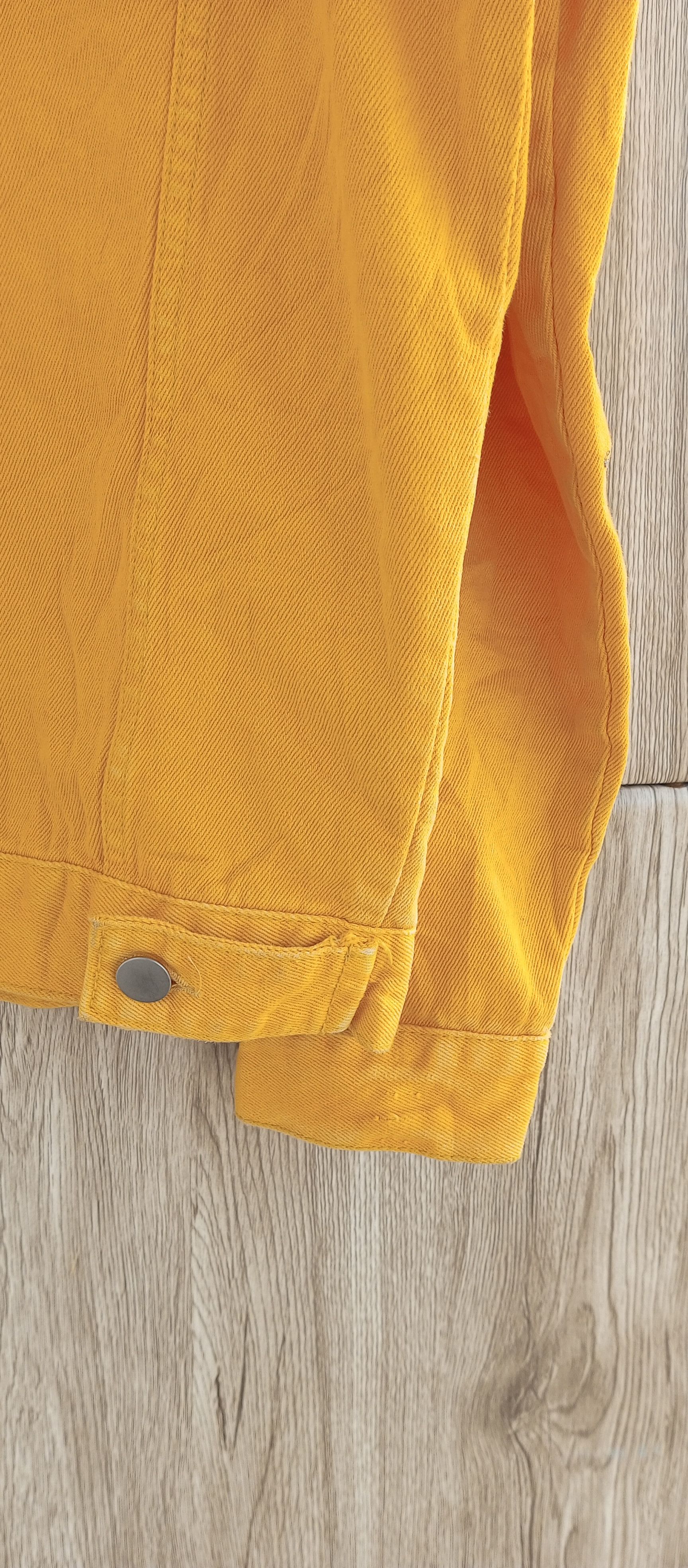 Denime Denim Jacket Yellow Faded Size US XL / EU 56 / 4 - 9 Thumbnail