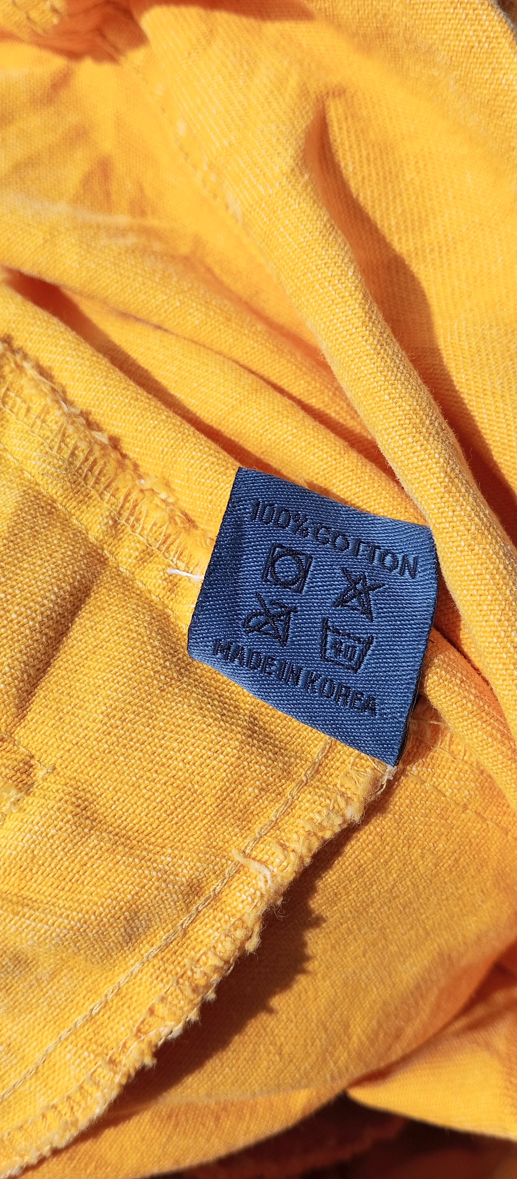 Denime Denim Jacket Yellow Faded Size US XL / EU 56 / 4 - 12 Thumbnail