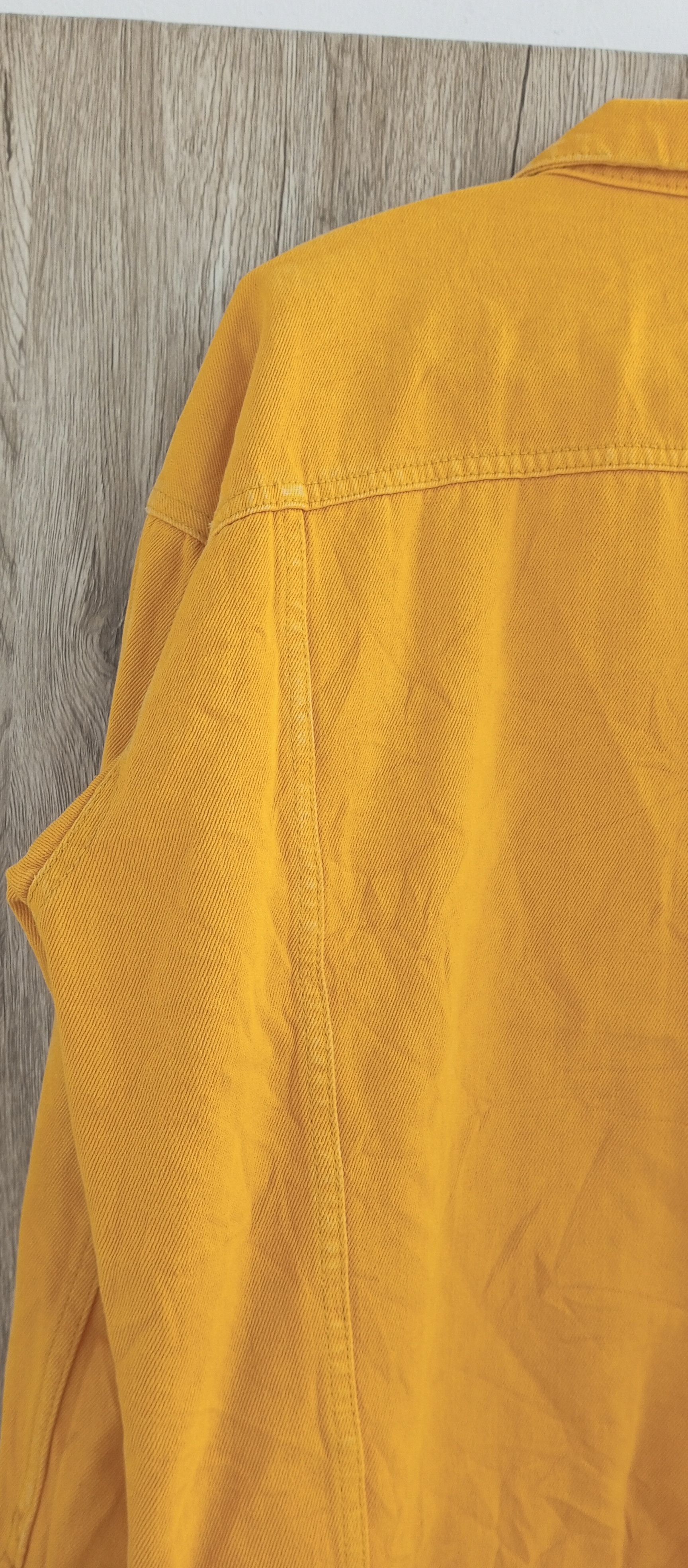 Denime Denim Jacket Yellow Faded Size US XL / EU 56 / 4 - 6 Thumbnail