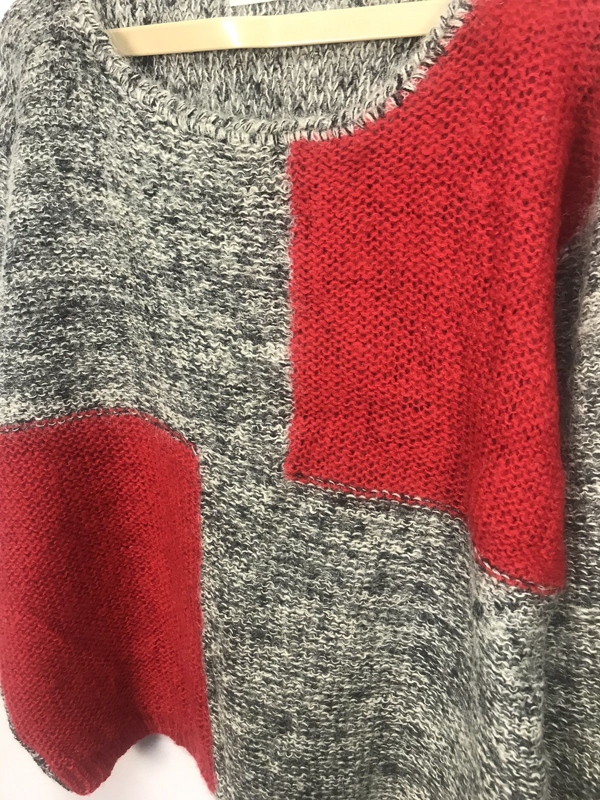 Japanese Brand Bonjour mohair knit sweatshirt Size US M / EU 48-50 / 2 - 3 Thumbnail