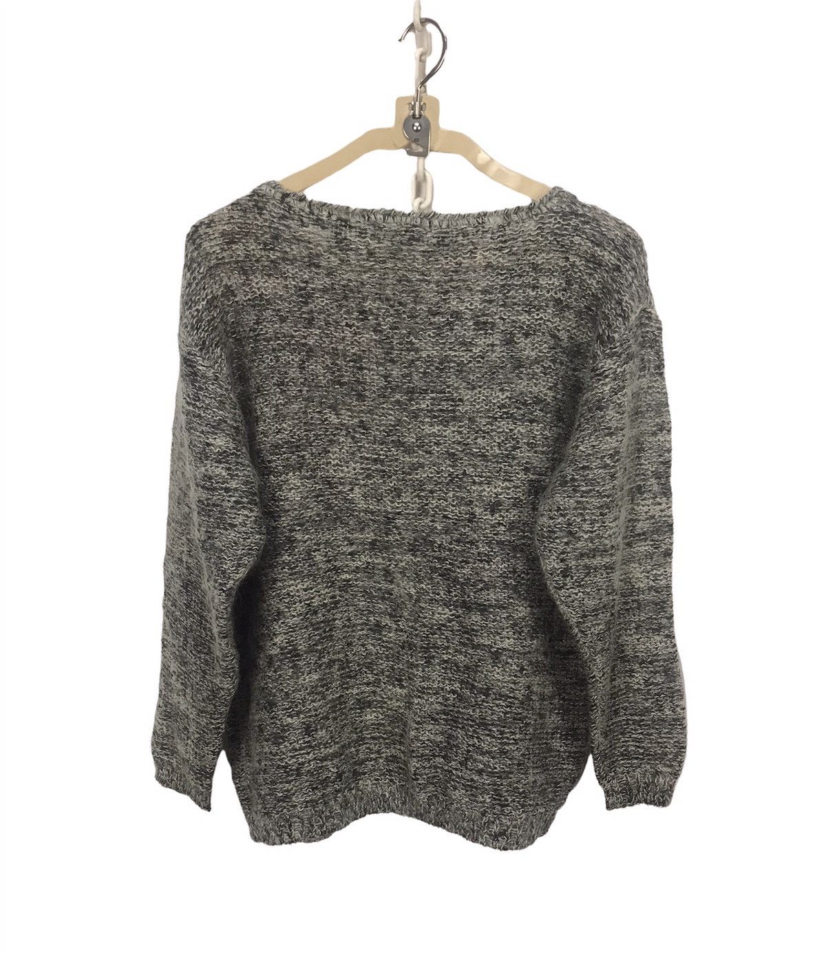 Japanese Brand Bonjour mohair knit sweatshirt Size US M / EU 48-50 / 2 - 2 Thumbnail