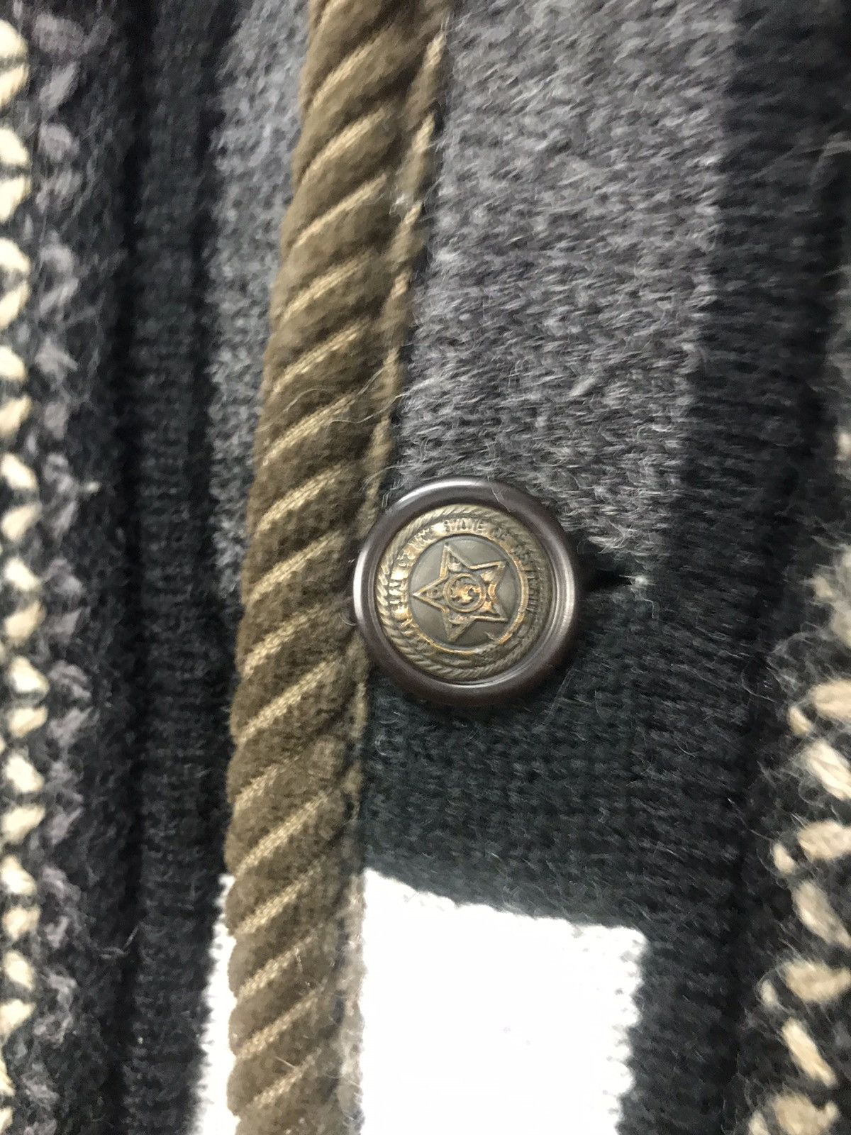 Other Vintage button up wool knit jacket by arnaldo bassini Size US L / EU 52-54 / 3 - 6 Thumbnail